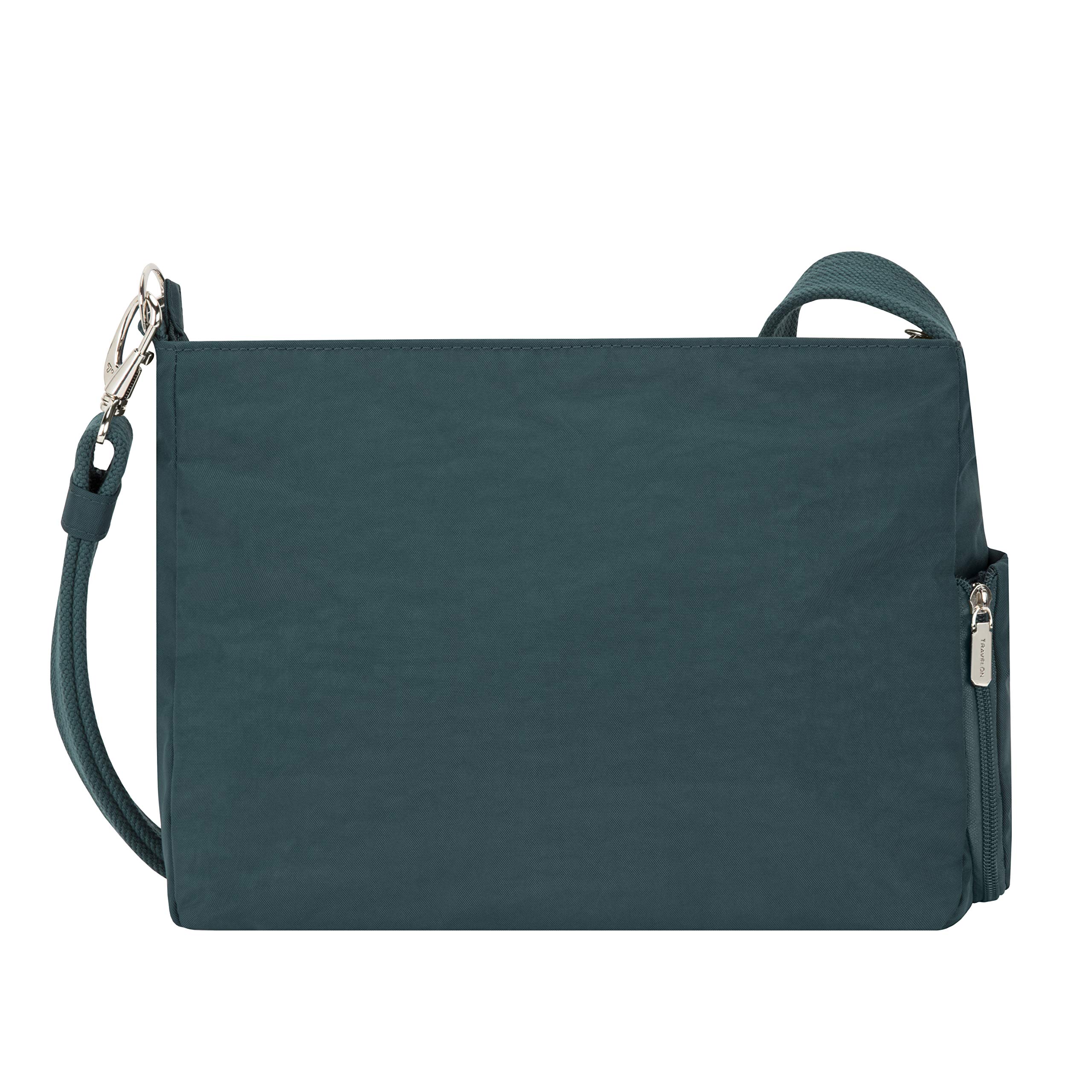 Travelon Anti-Theft Crossbody Bag with RFID Blocking & Patch Pocket - Secure Hands-Free Purse for Travel, Commuting & Daily Use