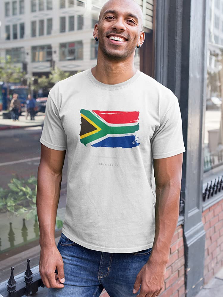 South Africa Flag T-Shirt for Men - Patriotic & Stylish Tee for Sports, Travel & Casual Wear