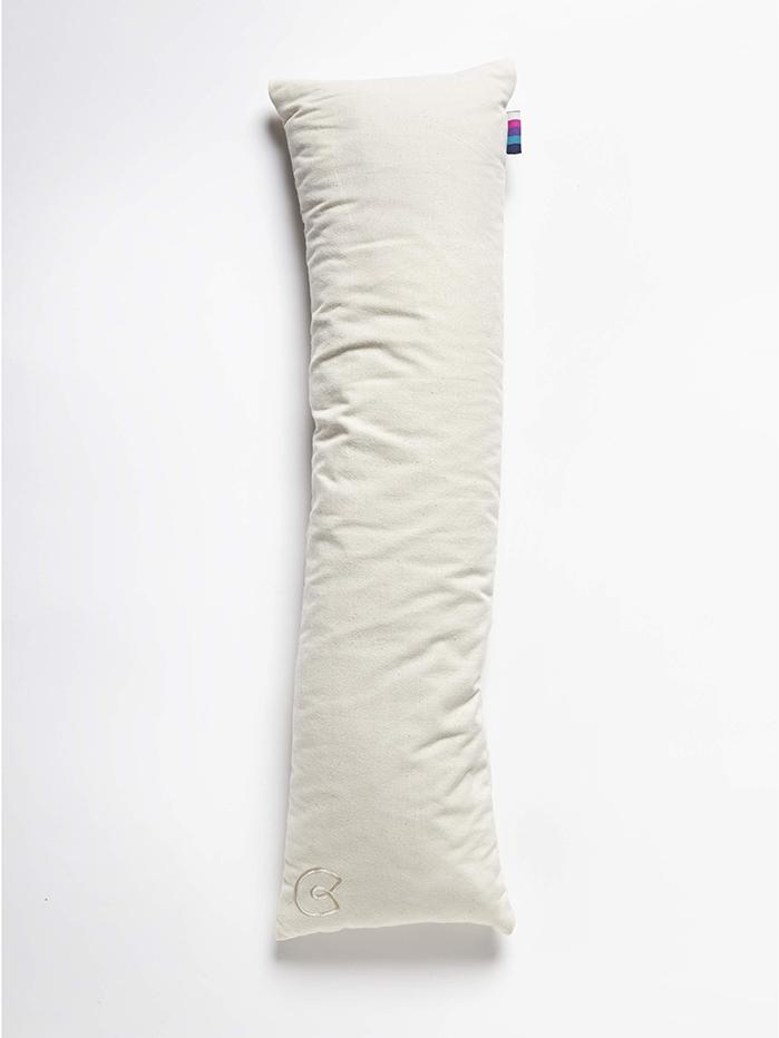 Organic Cotton Pranayama Yoga Pillow for Meditation & Relaxation - Supportive Bolster for Yoga, Breathing Exercises & Home Decor