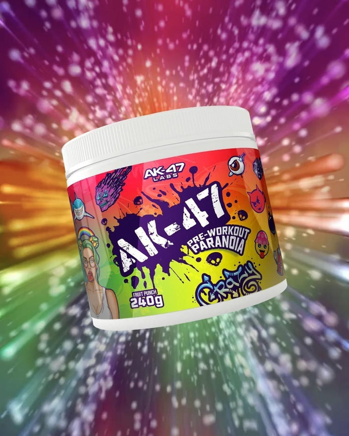 AK 47 Labs Pre Workout Powder 240g - Premium Energy & Focus Supplement for Intense Gym Sessions & Athletic Performance