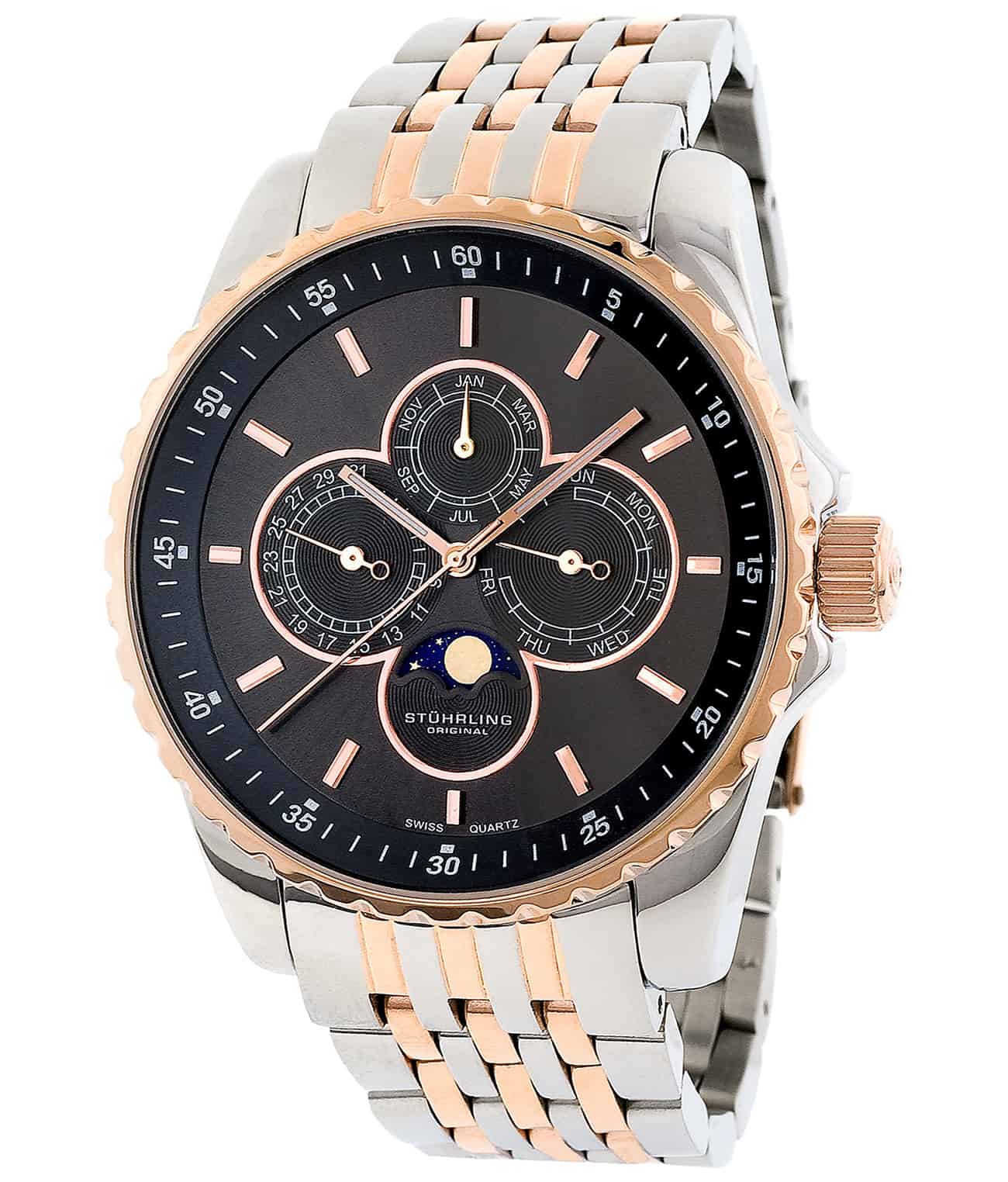 Grey Dial / Silver Case / Silver Stainless Steel Bracelet Deployant Buckle
