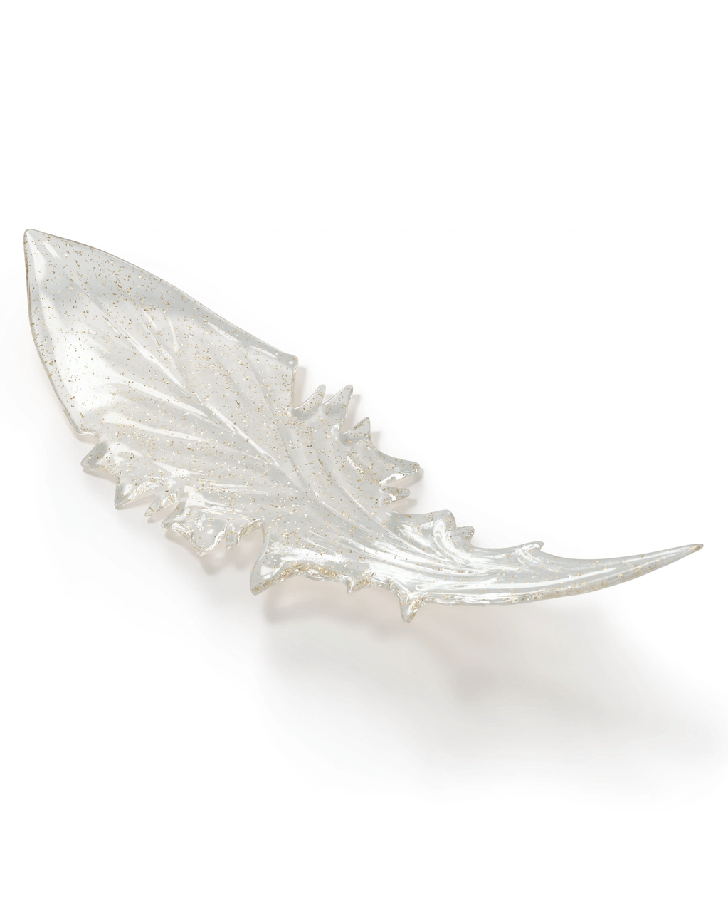 Nectar Leaves Chandelier - Elegant Botanical Crystal Ceiling Light Fixture for Dining Room, Bedroom, or Living Room Decor