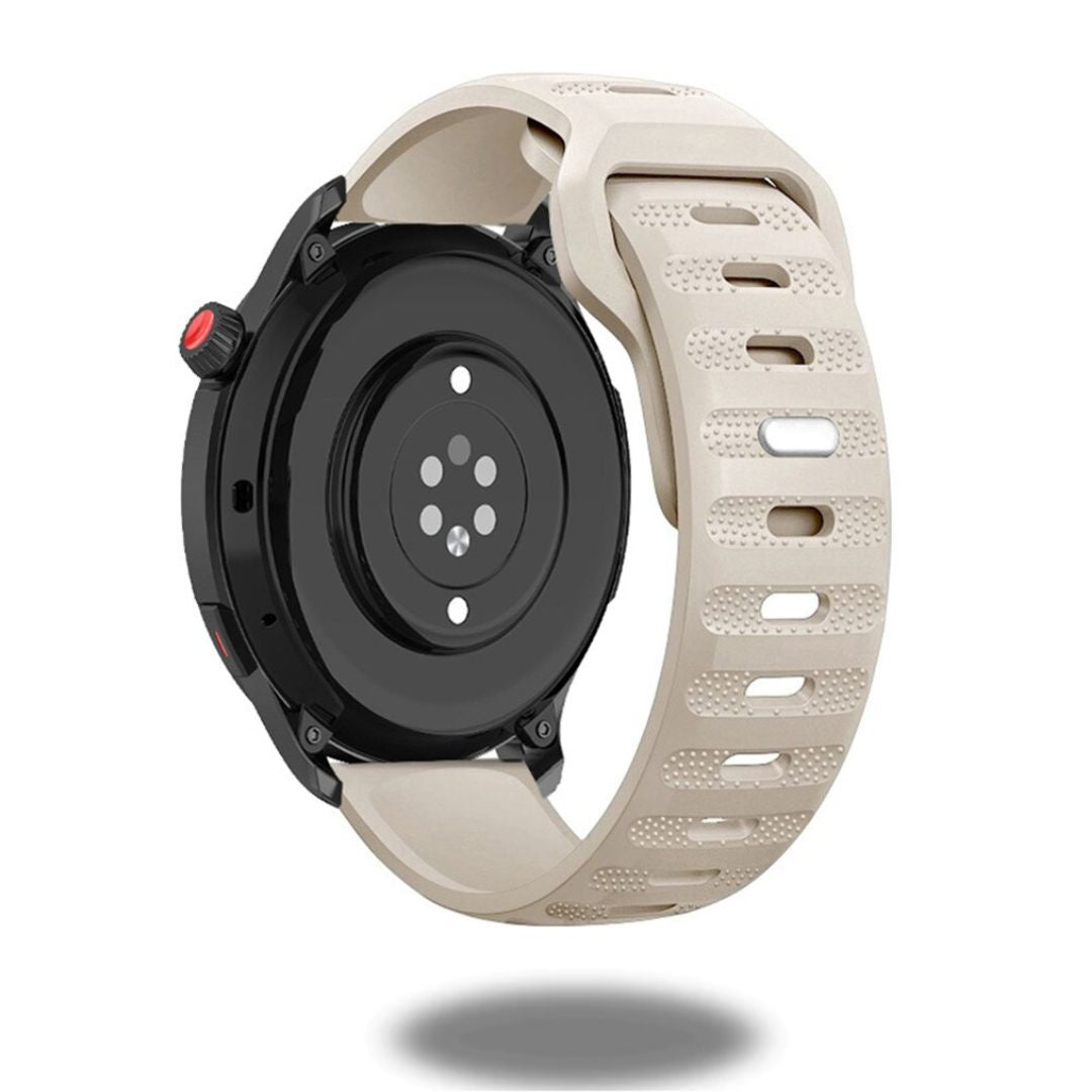 Durable 20mm & 22mm Rugged Silicone Watch Bands for Men - Heavy-Duty Replacement Straps for Outdoor, Sports & Everyday Wear