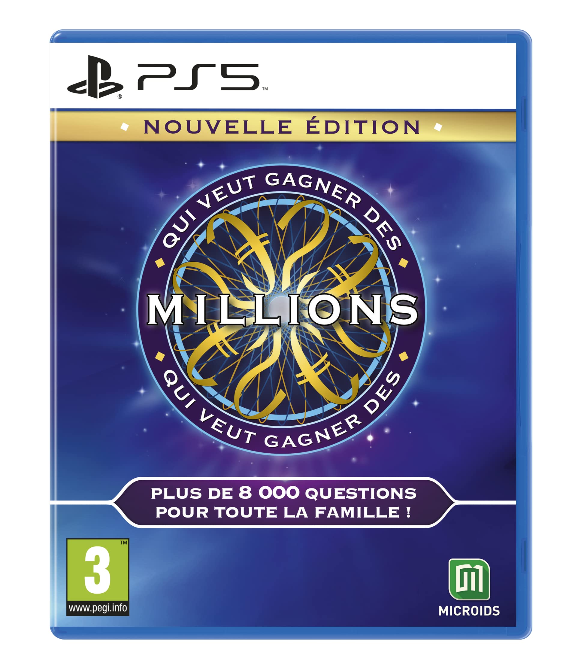 Who Wants to Be a Millionaire? - New Edition (PlayStation 5) | Family Trivia Game Show Party Experience for PS5