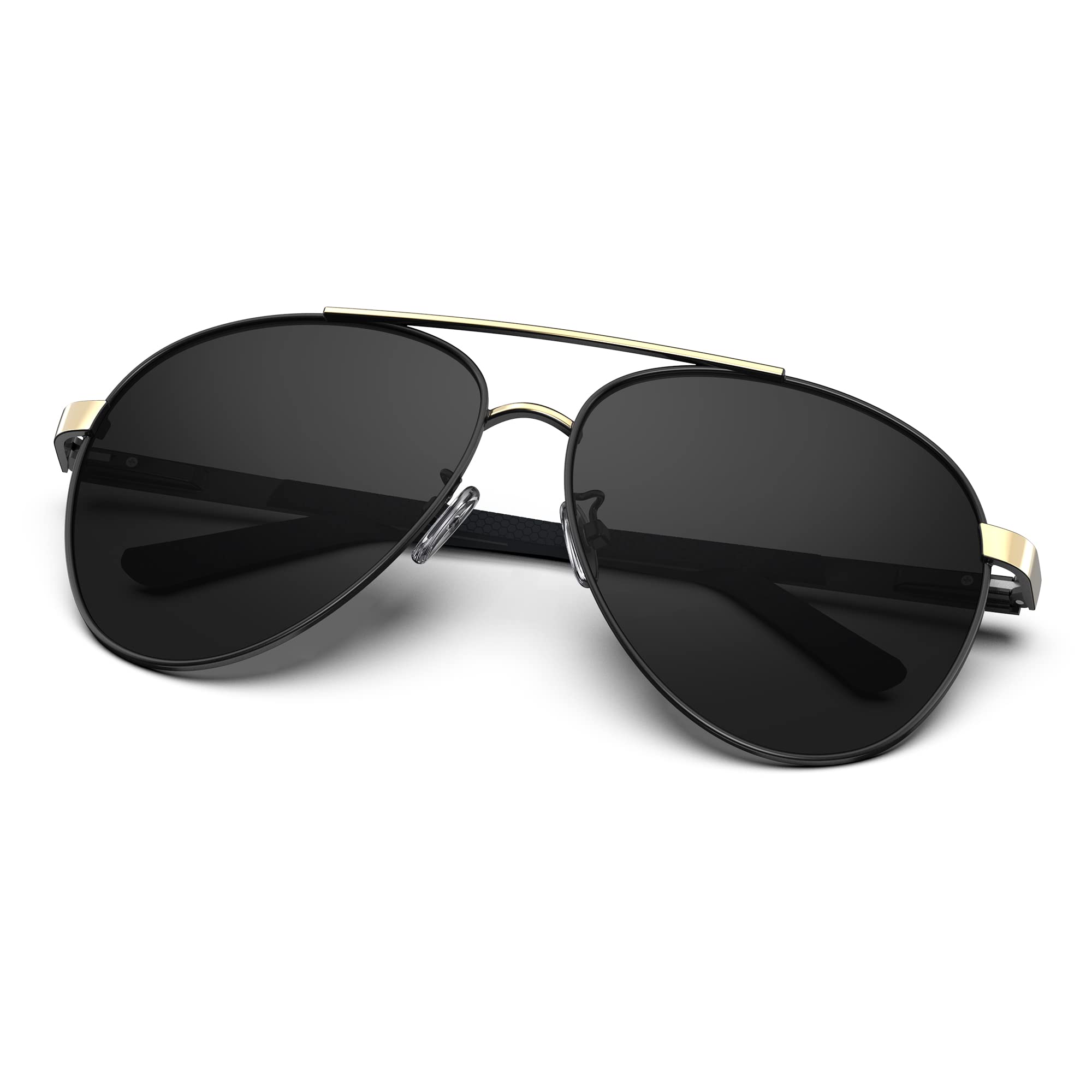 LAIYIKE Ultra Lightweight Classic Polarized Sunglasses for Men & Women - UV400 Protection - Perfect for Driving, Beach & Outdoor Activities