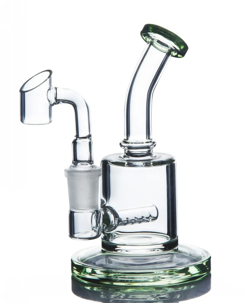 Premium High Borosilicate Glass Dab Rig with Recycler & Banger - Thick, Durable Design for Concentrate Enthusiasts | Perfect for Home Use, Parties & Collectors