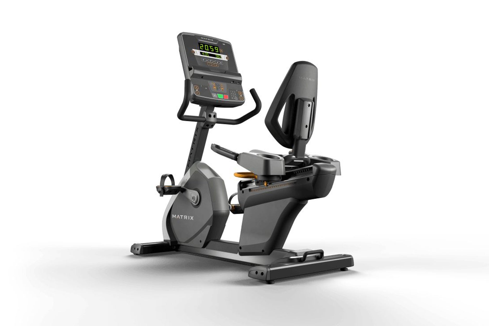 Matrix Performance Recumbent Exercise Bike for Home Gym - Indoor Cycling Bike with Adjustable Seat & Resistance - Perfect for Cardio Workouts, Physical Therapy & Senior Fitness