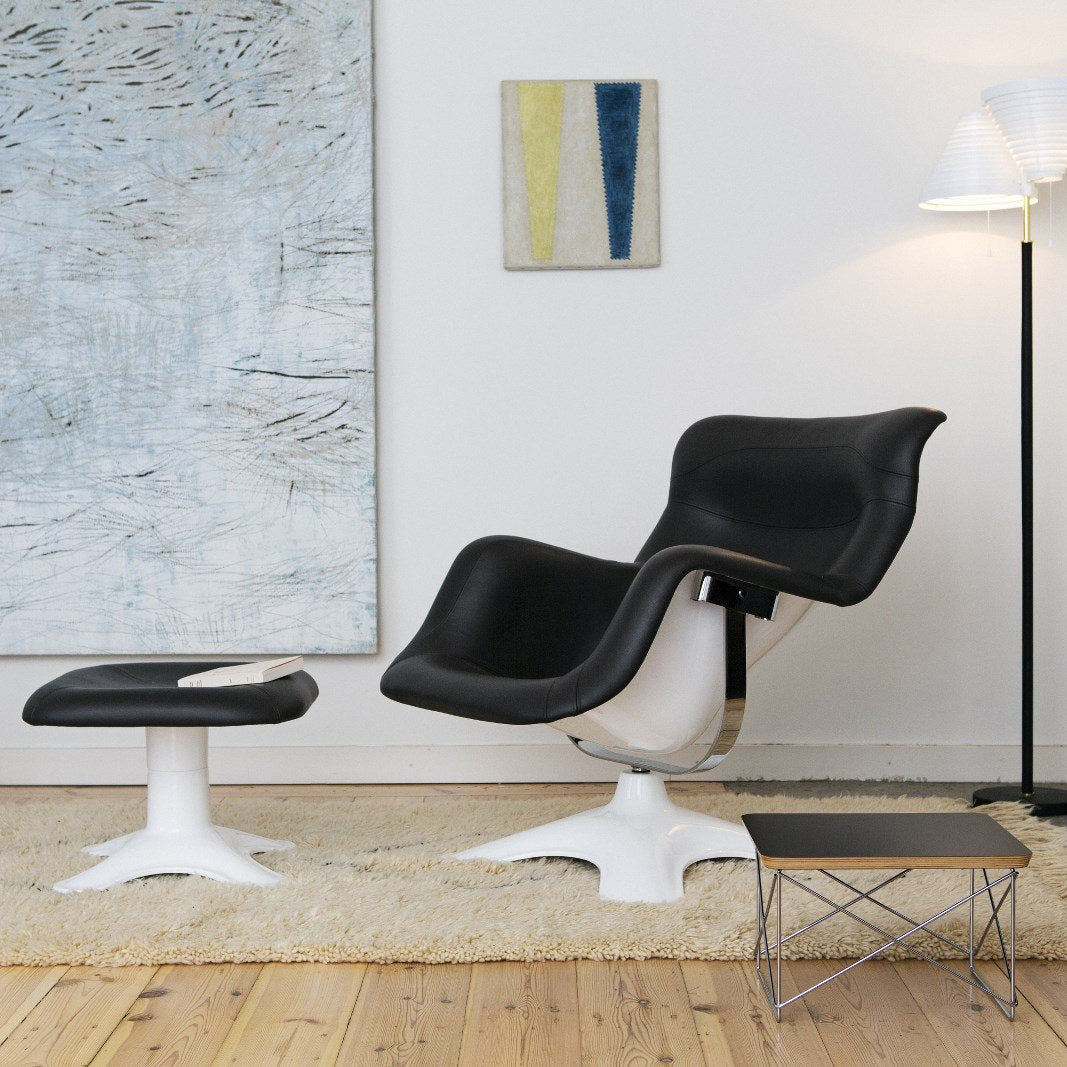 Karuselli Lounge Chair - Modern Comfortable Recliner for Living Room, Office & Outdoor Relaxation