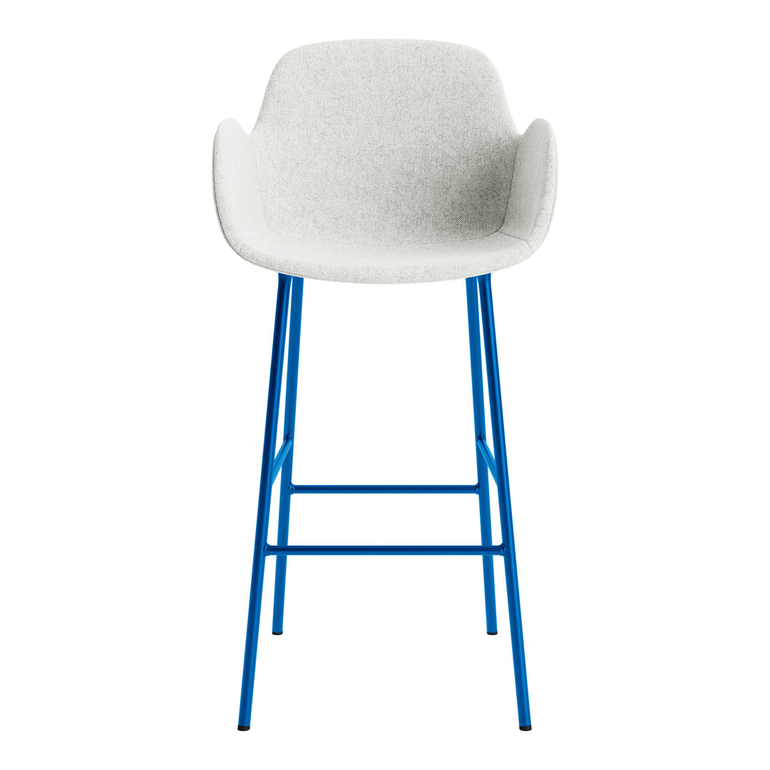 Form Bar Armchair - Fully Upholstered Modern Lounge Chair for Living Room, Bar, or Office | Comfortable Seating for Home Decor