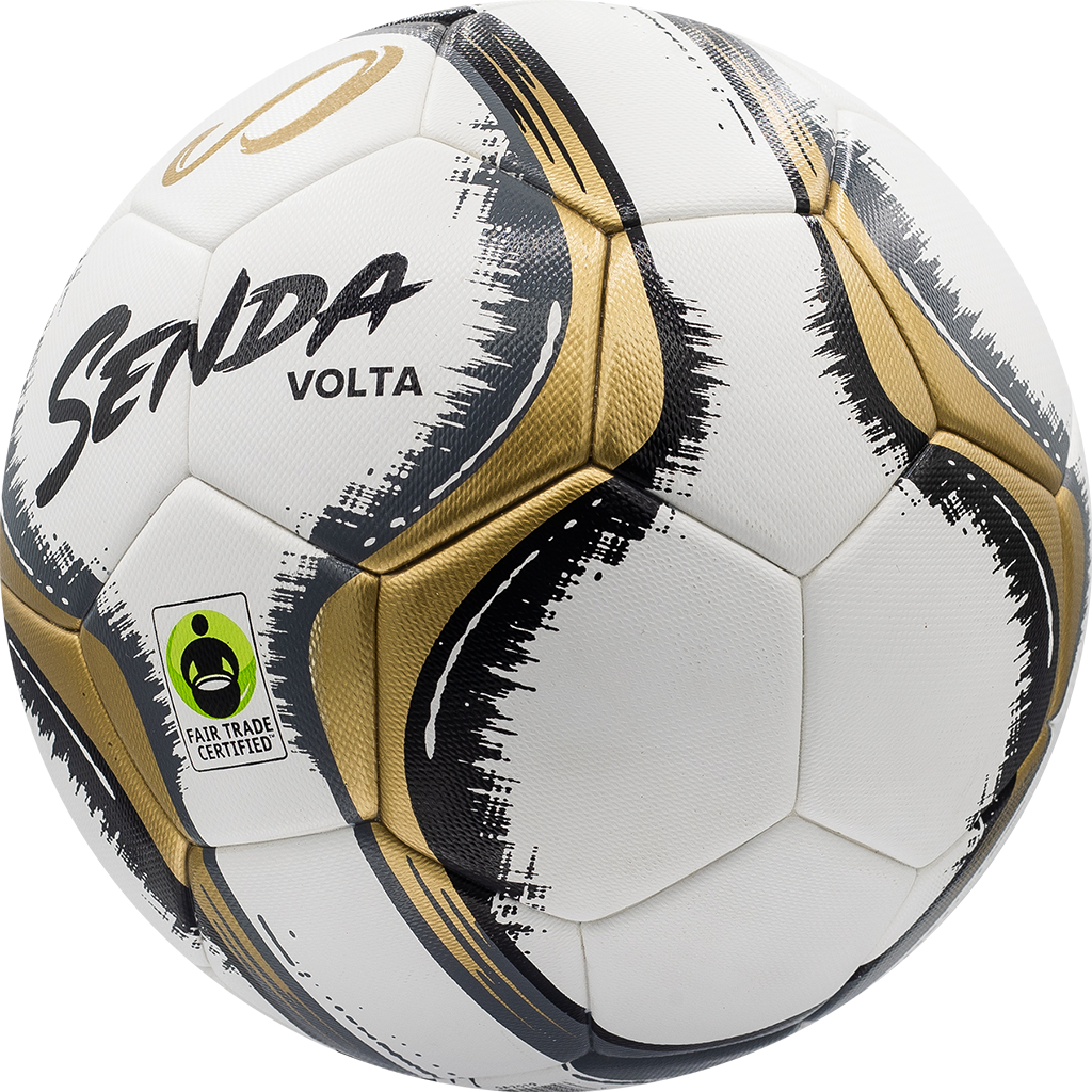 Senda Athletics Volta Professional Soccer Ball - FIFA Approved Match Ball for Training & Games - Perfect for Outdoor & Indoor Soccer, Practice, and Competitive Play