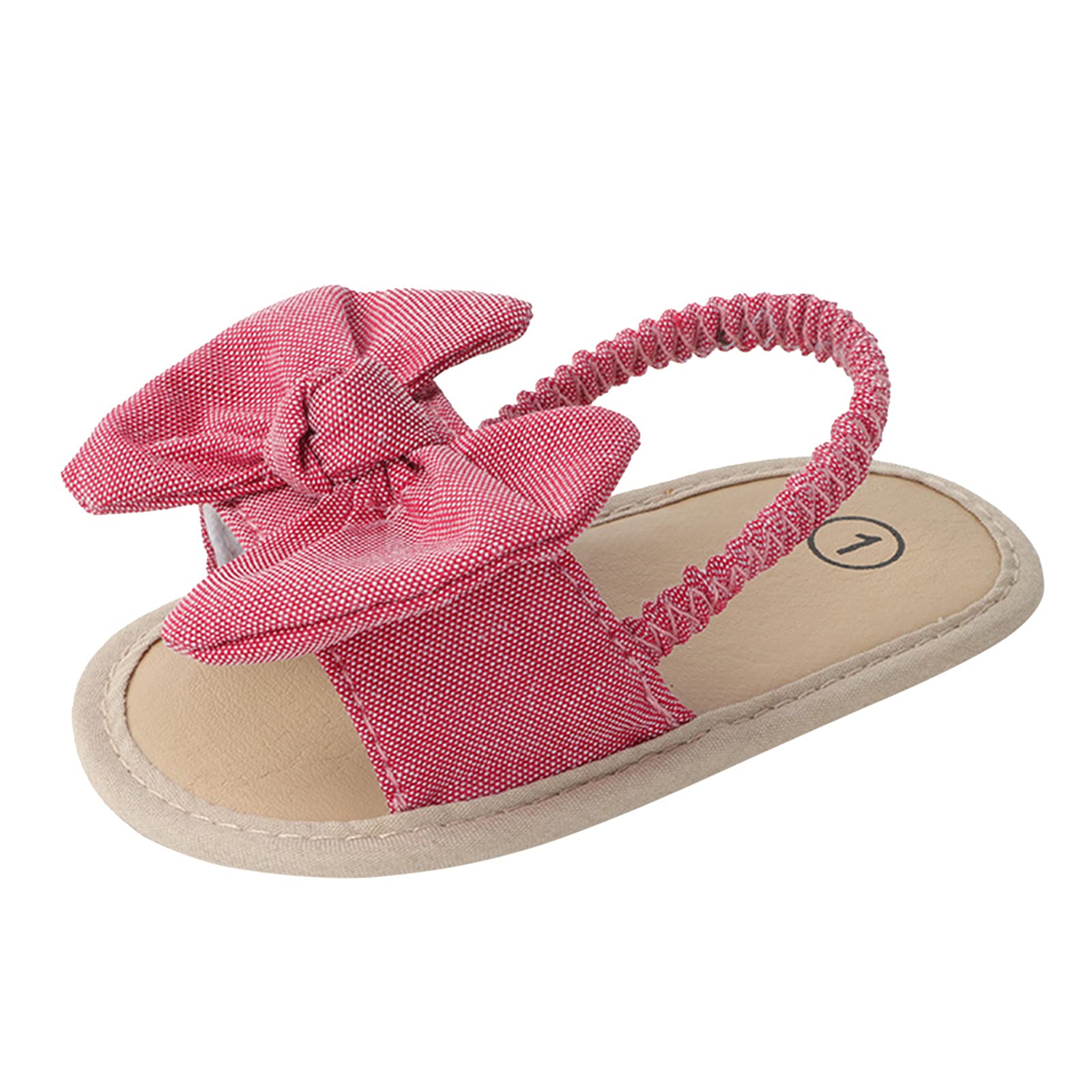 Halloween Baby Sneakers - Prewalker Bow Solid Baby Shoes for Girls | Toddler Sandals for Beach & Outdoor Play | Comfortable First Walking Shoes for Infants