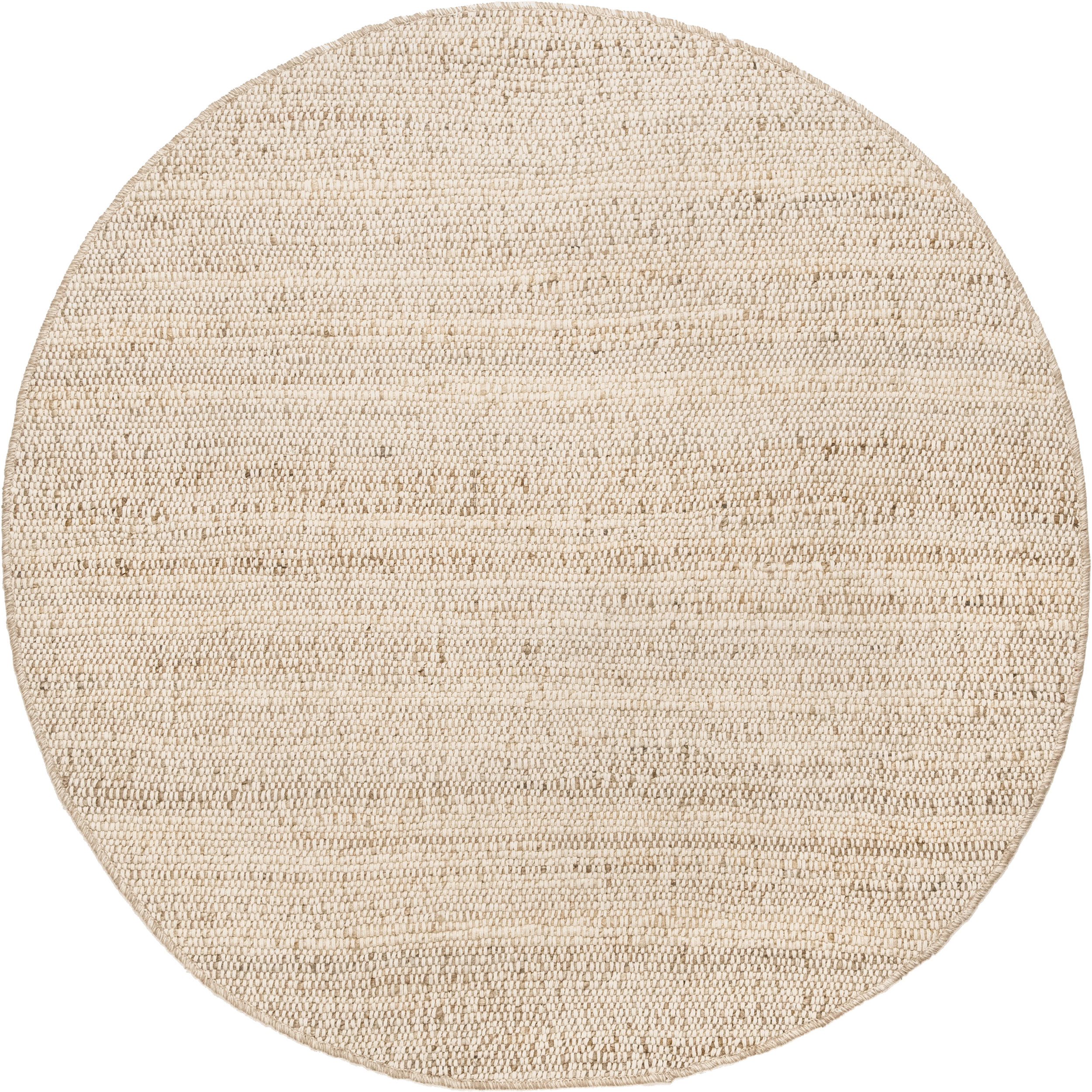 Handwoven Jute Blend Area Rug - Natural Fiber Eco-Friendly Floor Mat for Living Room, Bedroom & Home Decor