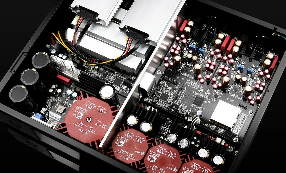 Aurender A15 High-Resolution Digital Music Streamer & Server - Premium Audiophile Grade for Home Theater & Music Listening