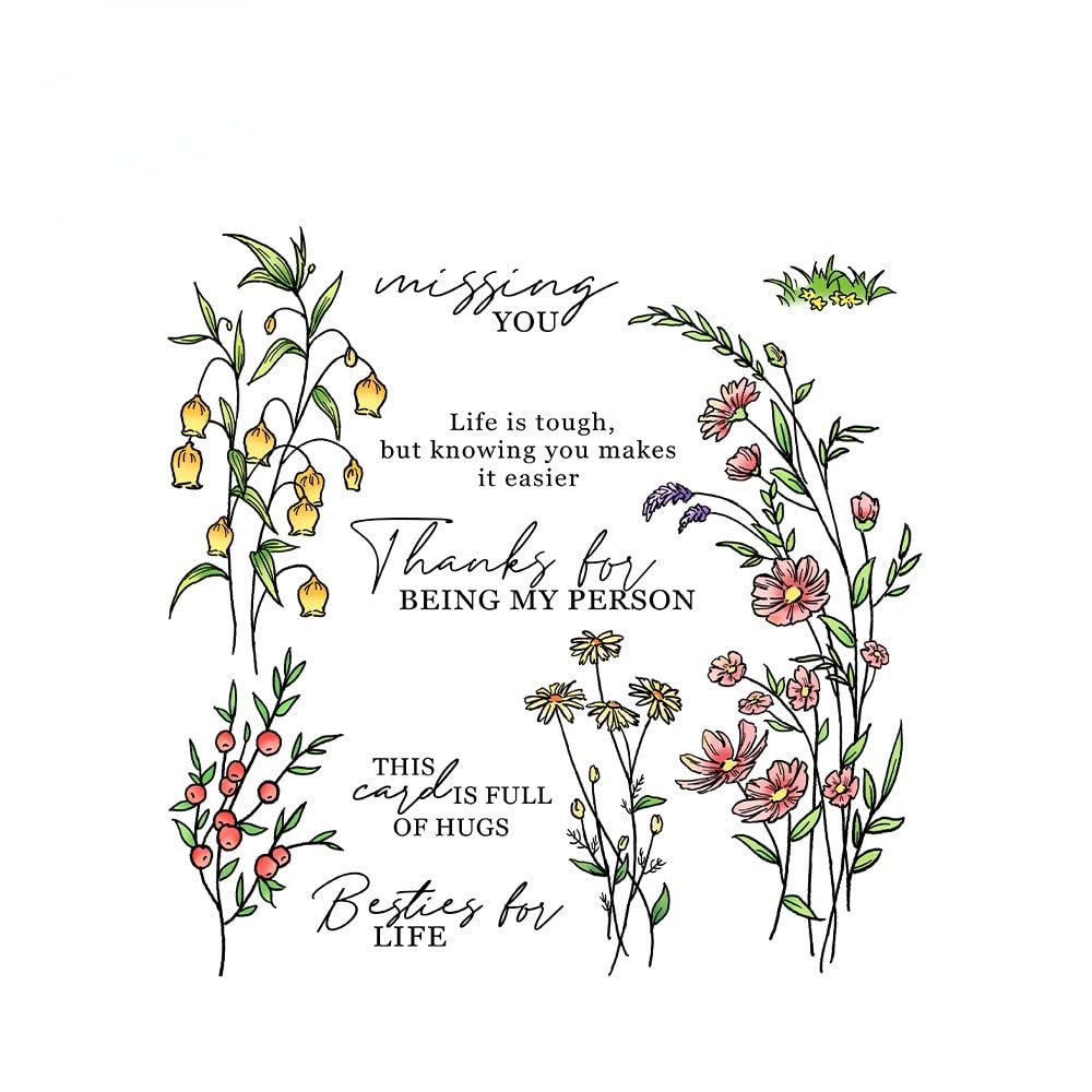 2024-2025 Metal Dies & Silicone Stamps Set for DIY Card Making - Perfect for Birthdays, Valentine's Day, Christmas, Thanksgiving - Crafting Supplies for Greeting Cards, Scrapbooking, and Paper Crafts