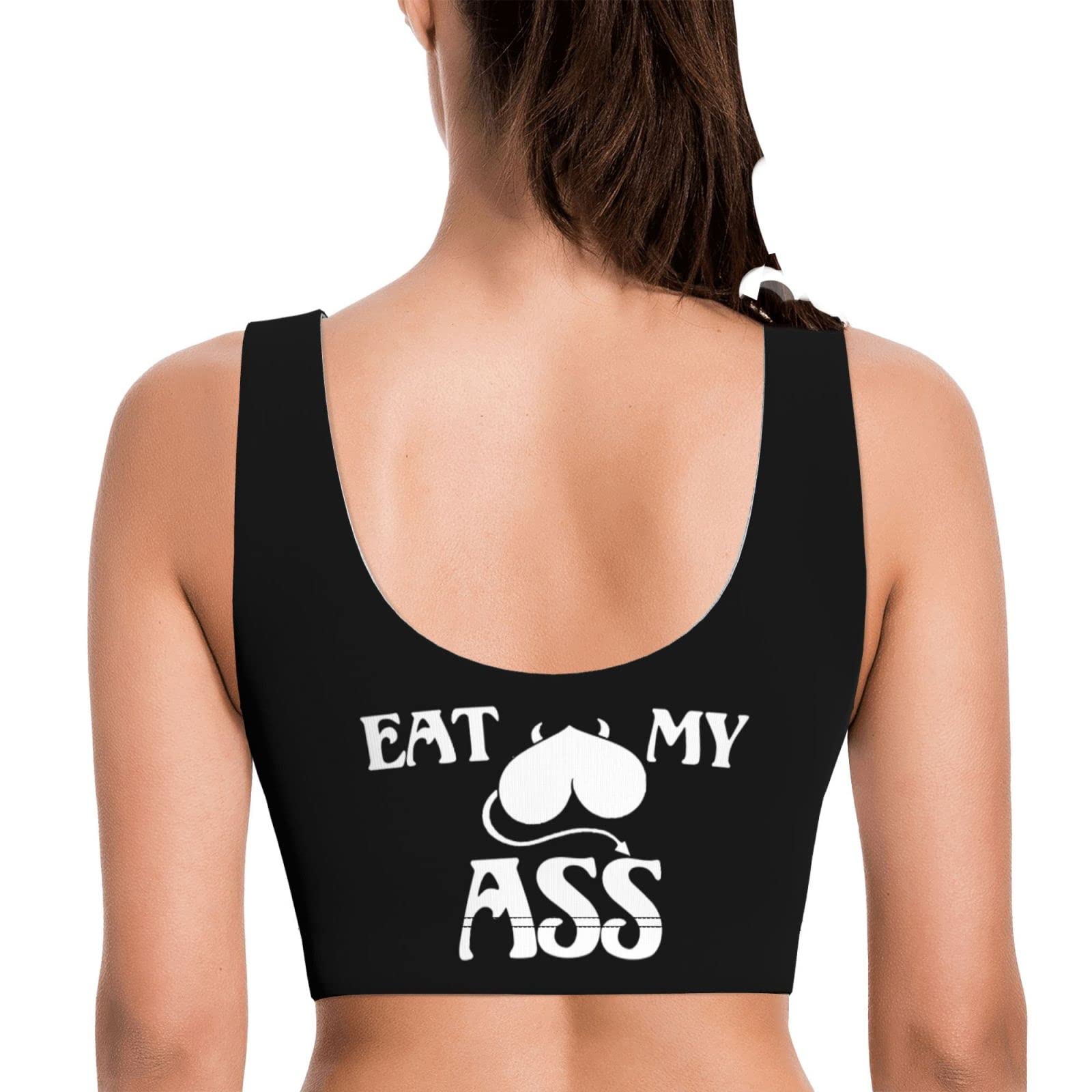 Women's Comfortable Yoga Sports Bra with Removable Pads - Perfect for Workouts, Running & Wine Yoga | Moisture-Wicking Fitness Top for Active Lifestyles