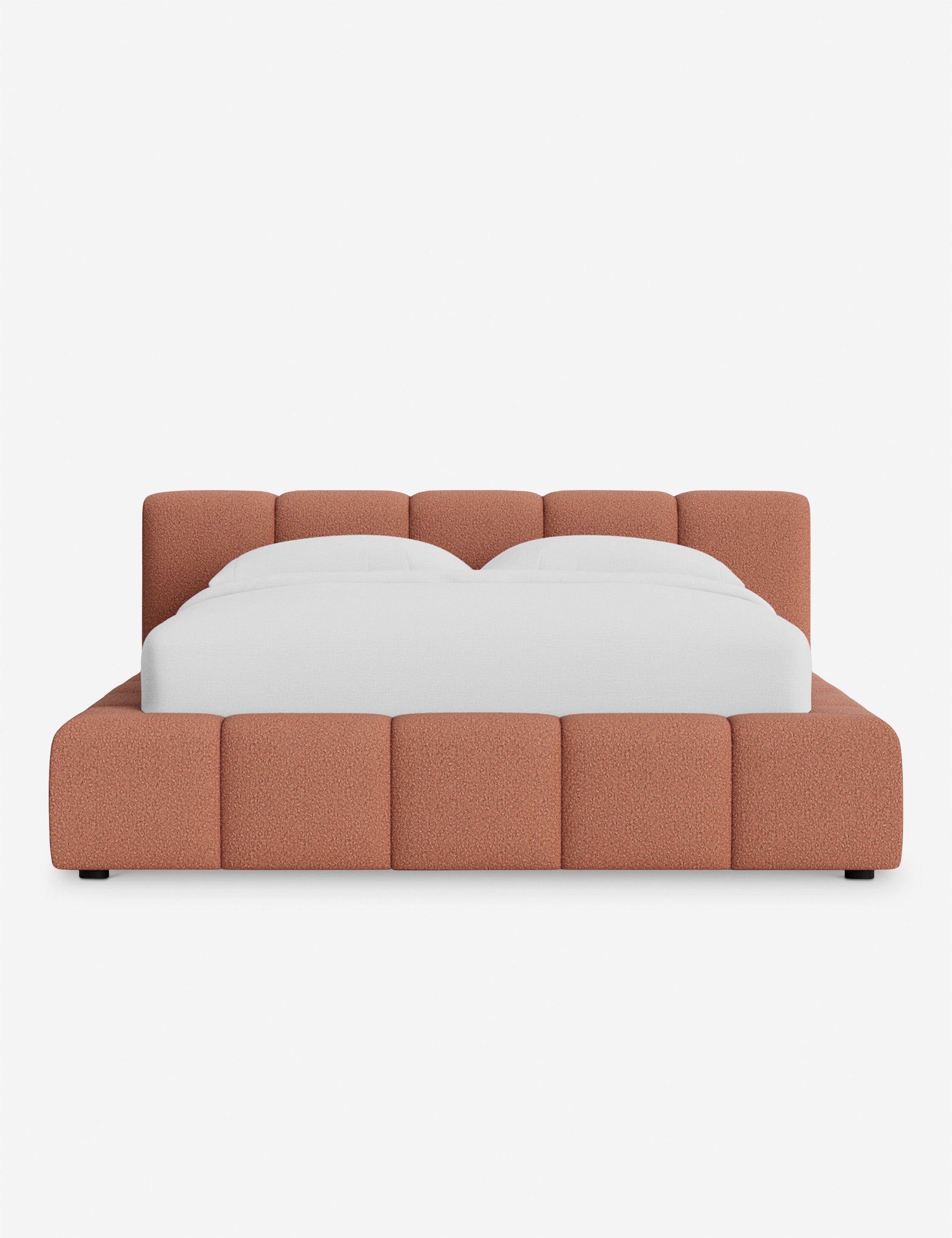 Cambry Platform Bed Frame - Modern Minimalist Wooden Bed with Sturdy Slat Support - Perfect for Bedroom, Guest Room, and Studio Apartments