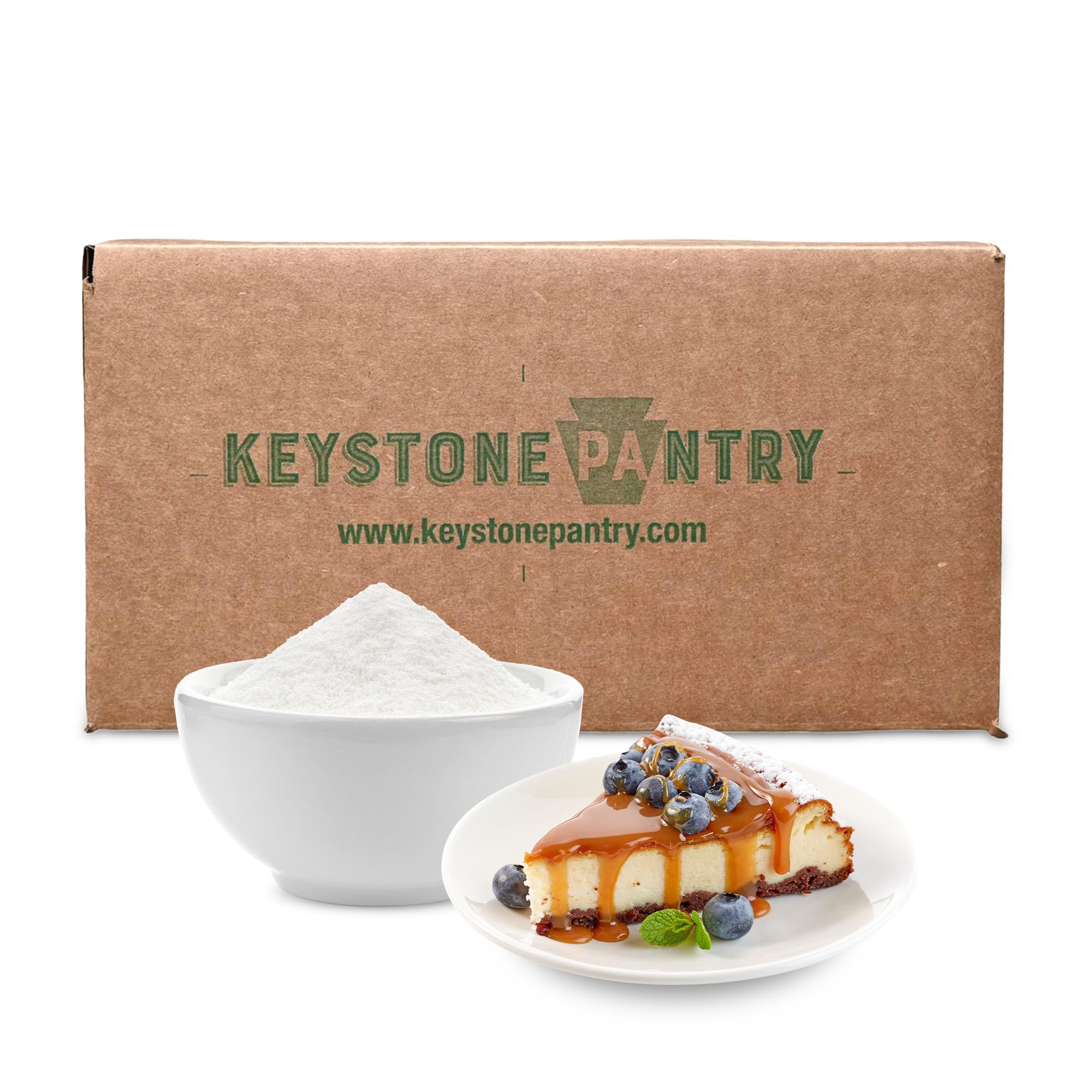**Keystone Pantry Allulose Sweetener - 20 Lbs, Low Calorie & Low Carb Sugar Substitute, Natural Keto-Friendly Sweetener, Gluten-Free, Soy-Free, No Sugar Alcohols - Perfect for Baking, Coffee, and Diabetic-Friendly Recipes**