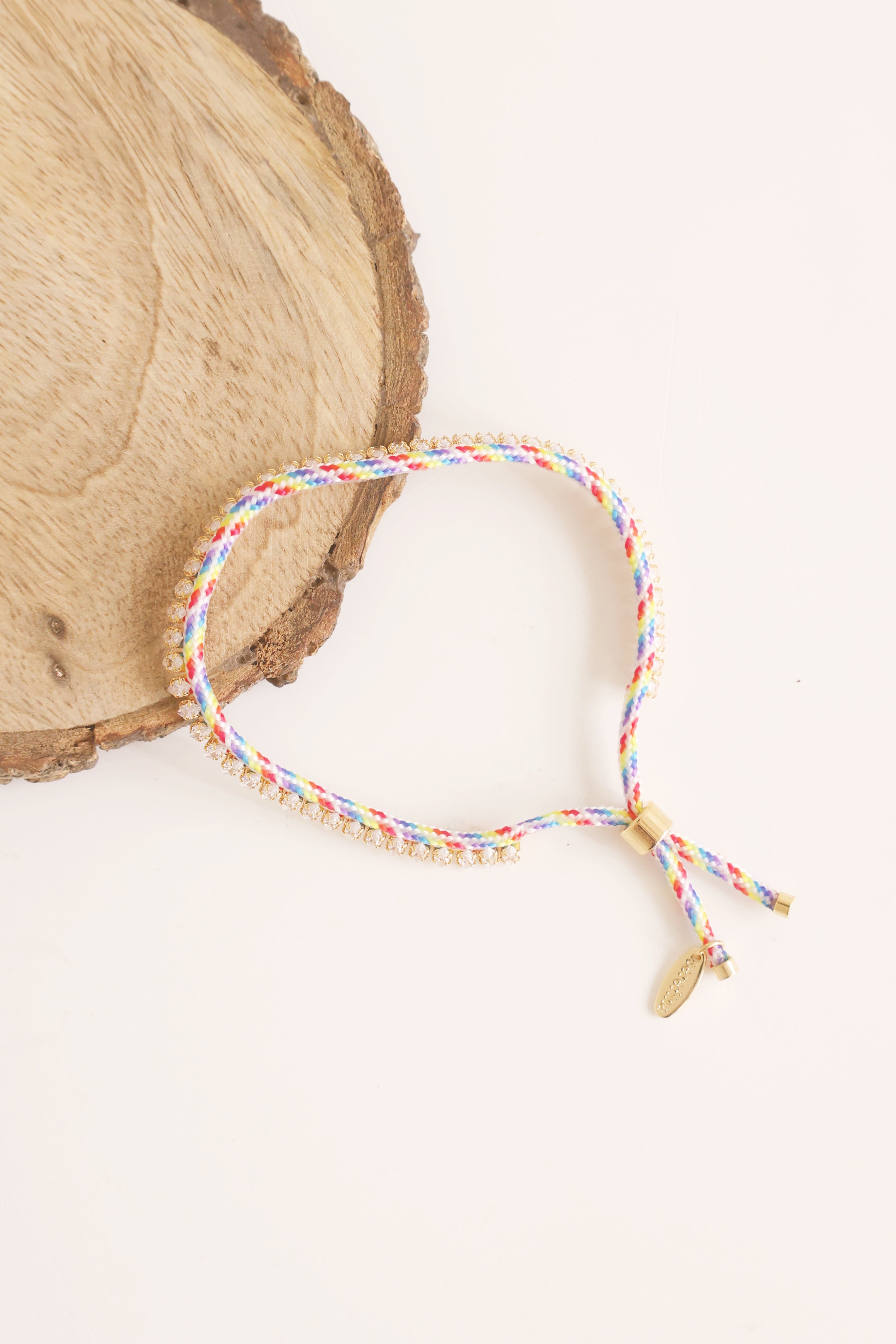 Vibrant Rainbow Beaded Bracelet for Women & Girls - Trendy Colorful Stretch Bangle for Everyday Wear, Parties & Gifts