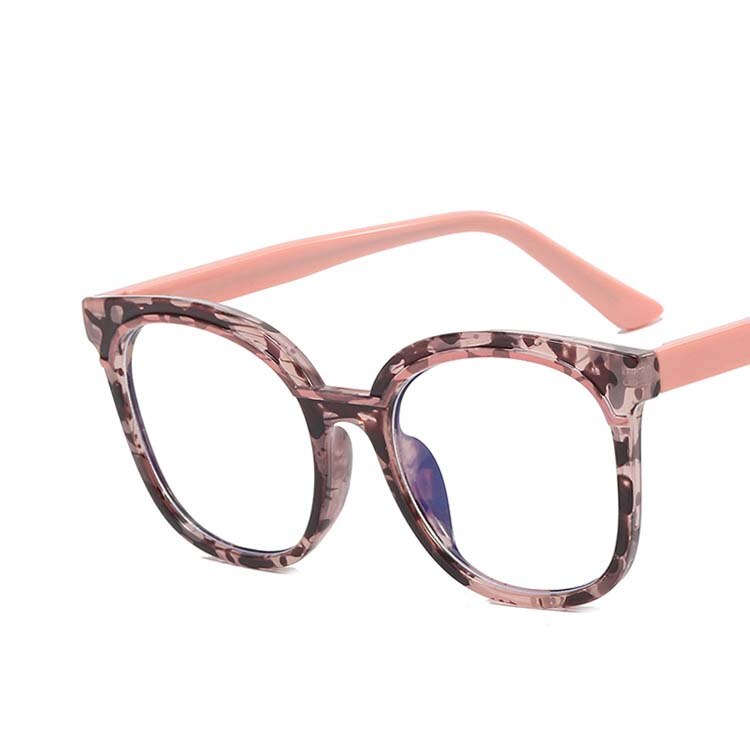 CCspace Women's Full Rim Large Square TR90 Titanium Eyeglasses Frame 55119 - Lightweight & Durable Glasses for Work, Reading & Fashion
