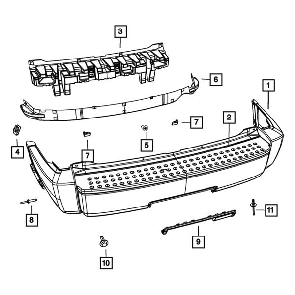 Mopar Performance 68003906AA MOPAR Scuff Pad - Durable Car Door Sill Protector for Jeep, Dodge, Chrysler - Prevent Scratches & Damage in Parking Lots & Garages