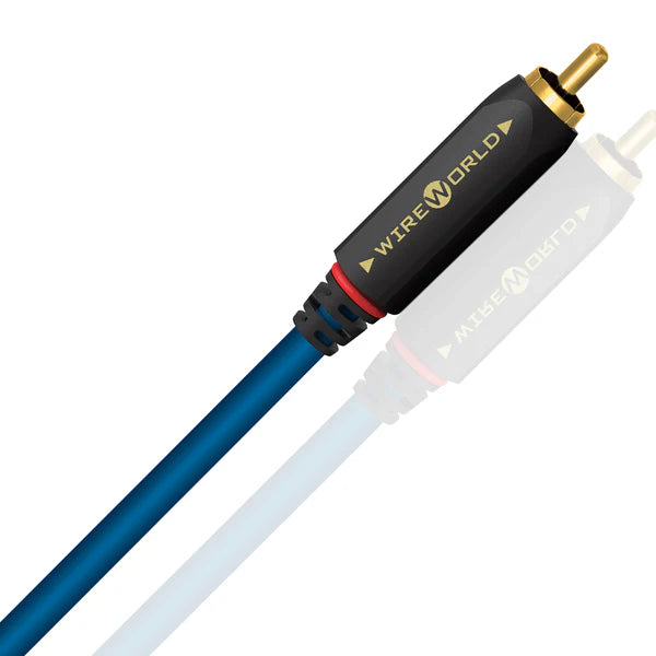Wireworld Stream™ 10 High Performance Audio Interconnect Cable - Premium RCA to RCA Stereo Cable for Home Theater, Hi-Fi Systems & Audiophile Equipment