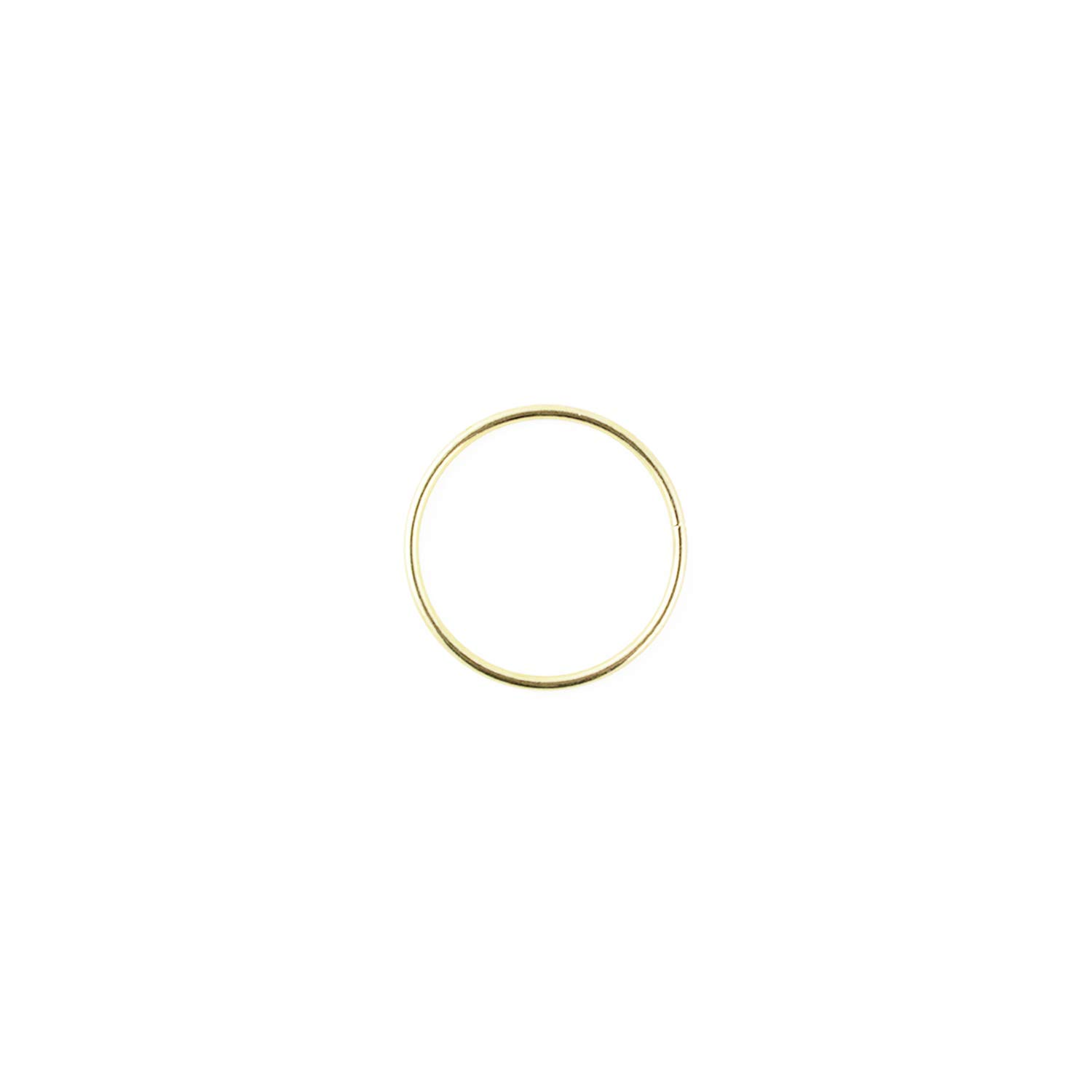 3 Inch Gold Metal Hoop Rings for Jewelry Making - Bulk Pack of 10 Pieces - DIY Craft Supplies, Earring Making, Gift Wrapping Embellishments