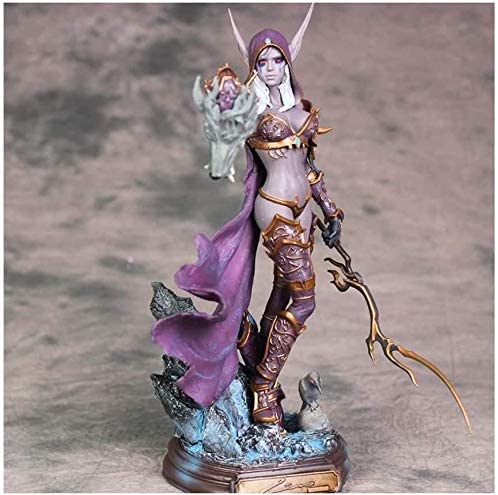 Undead Queen Statue - Gothic Fantasy Character Model for Home & Office Decor | Perfect for Halloween, Gaming Rooms & Collectors