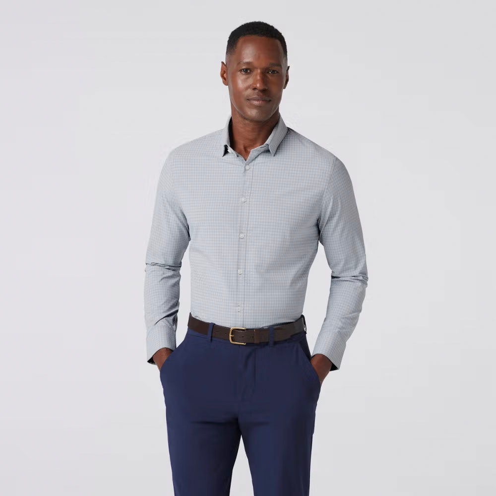 Premium Men's Leeward Dress Shirt - Slim Fit Formal Business Shirt for Office, Wedding & Special Occasions