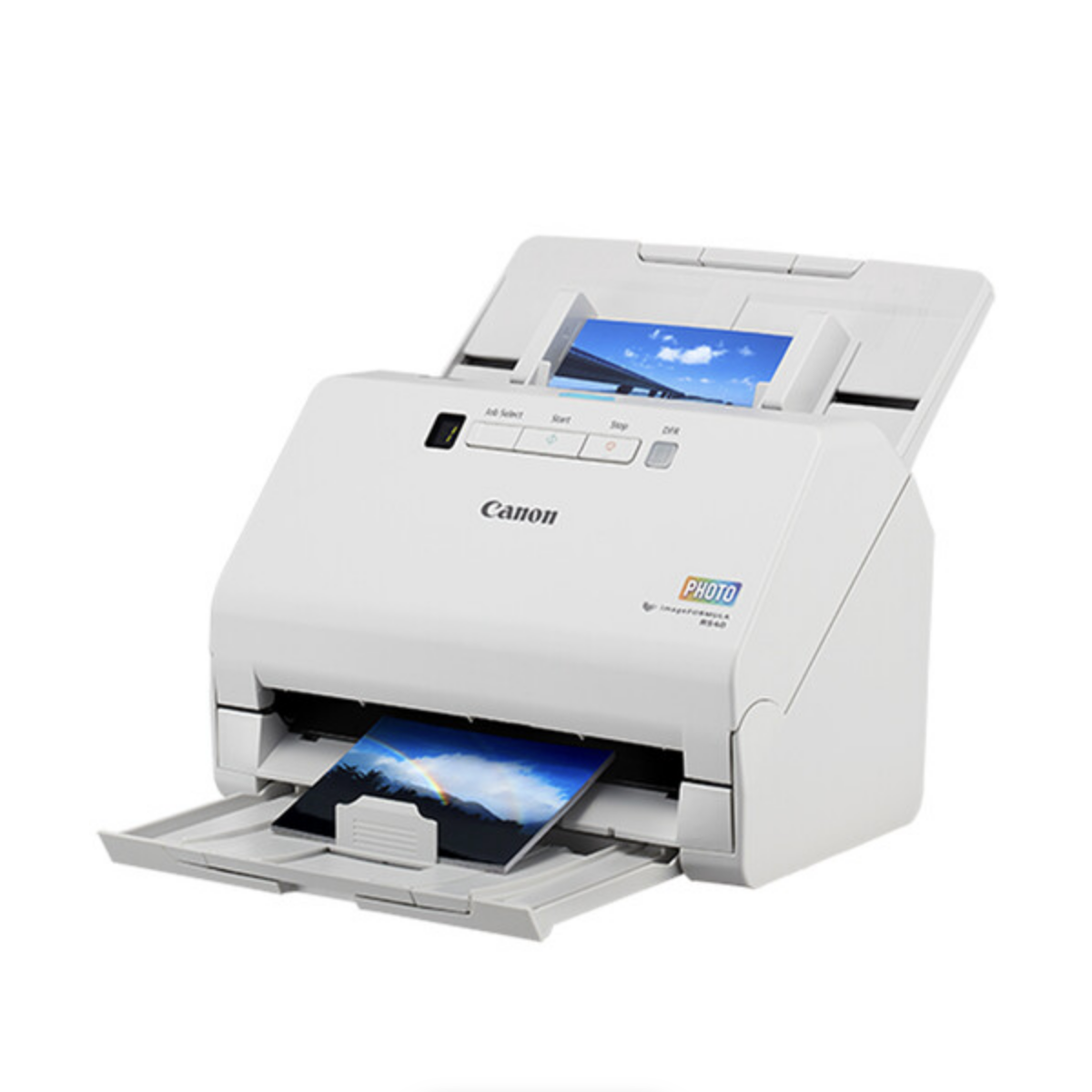 Canon imageFORMULA RS40 High-Speed Photo & Document Scanner with 20ppm - Perfect for Home Office, Business Receipts, and Archiving Family Photos