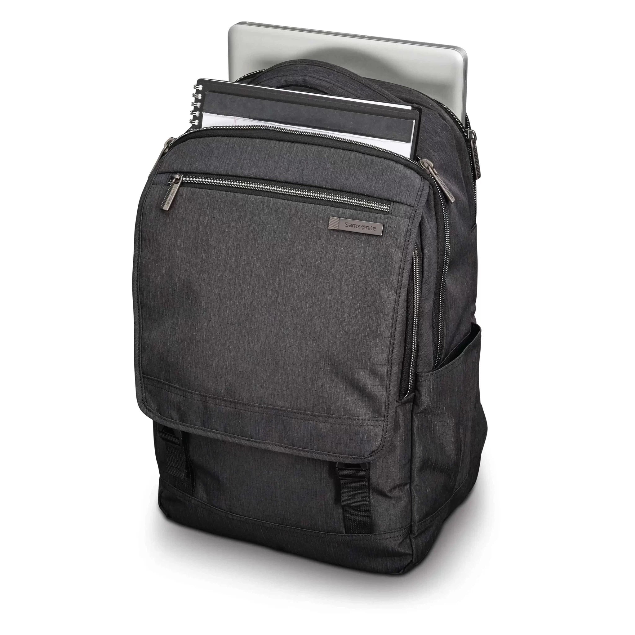 Samsonite Modern Utility Paracycle Backpack - Lightweight Water-Resistant Laptop Backpack for Work, Travel & School | Durable Everyday Carry Backpack with USB Charging Port & Spacious Compartments
