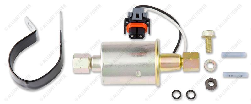 AP63442 12V DC Electric Fuel Transfer Pump - Portable Gas & Diesel Transfer Pump for Cars, Trucks, Boats & Farm Equipment - Ideal for Garage, Workshop & Emergency Fuel Transfer