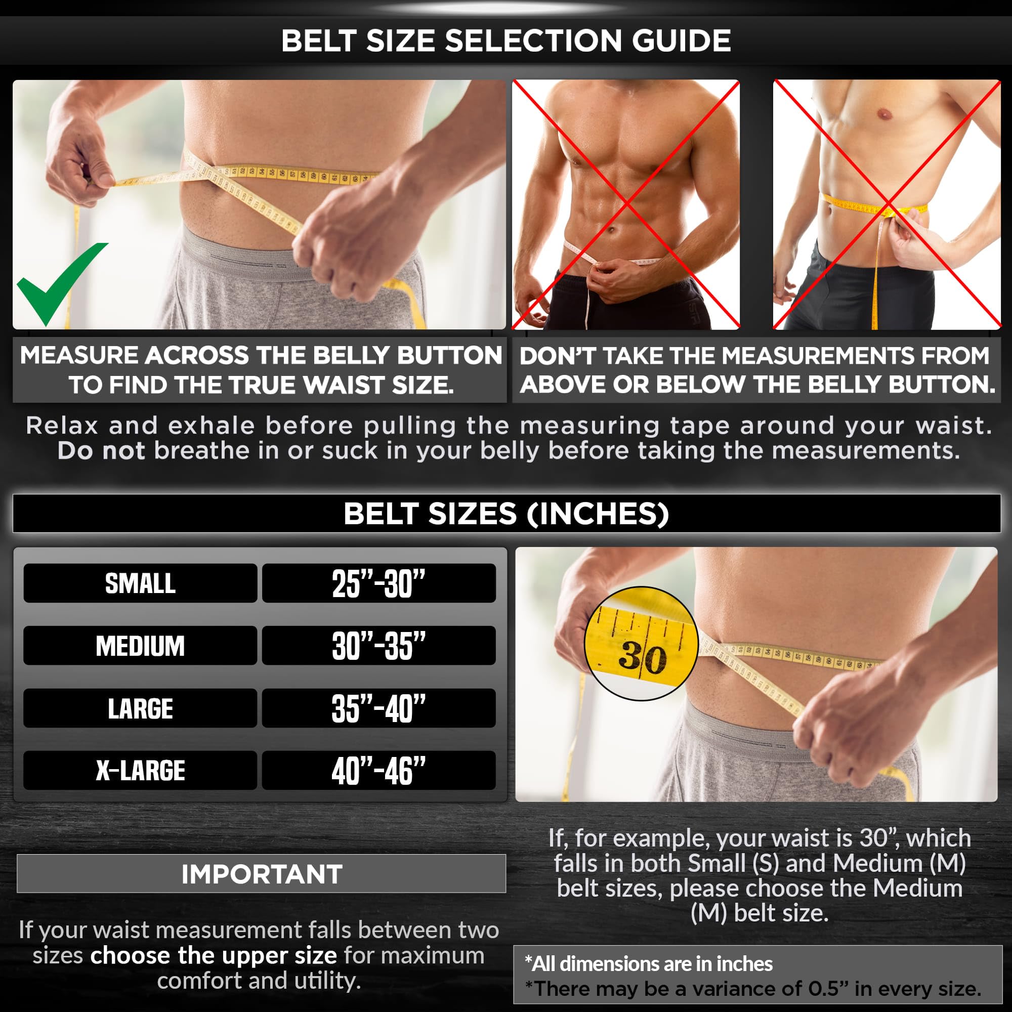 RDX Weight Lifting Belt with Auto Lock - 6.5