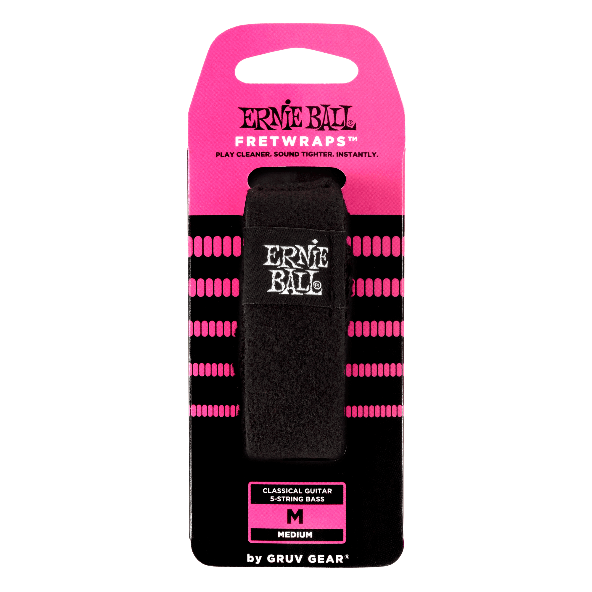 Ernie Ball Gruv Gear Fretwrap Medium - Guitar String Muting Tool for Smooth Playing | Perfect for Recording, Practice & Live Performances