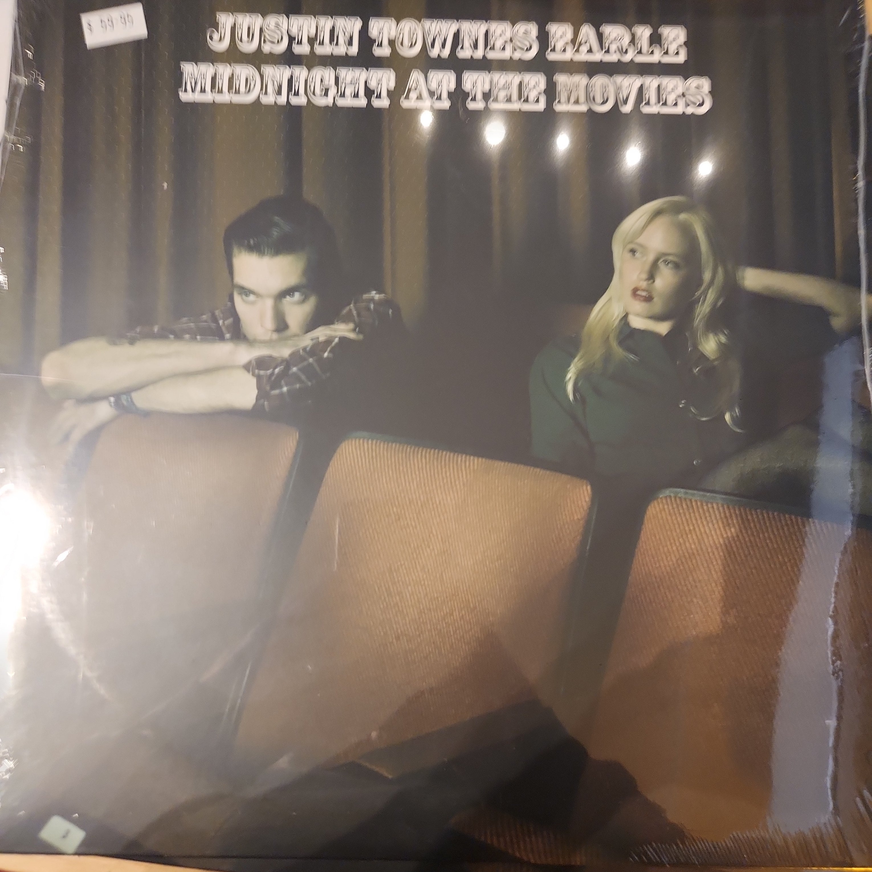 Justin Townes Earle - Midnight at the Movies Vinyl LP Record | Americana Folk Music Album | Perfect for Home Listening & Record Collectors