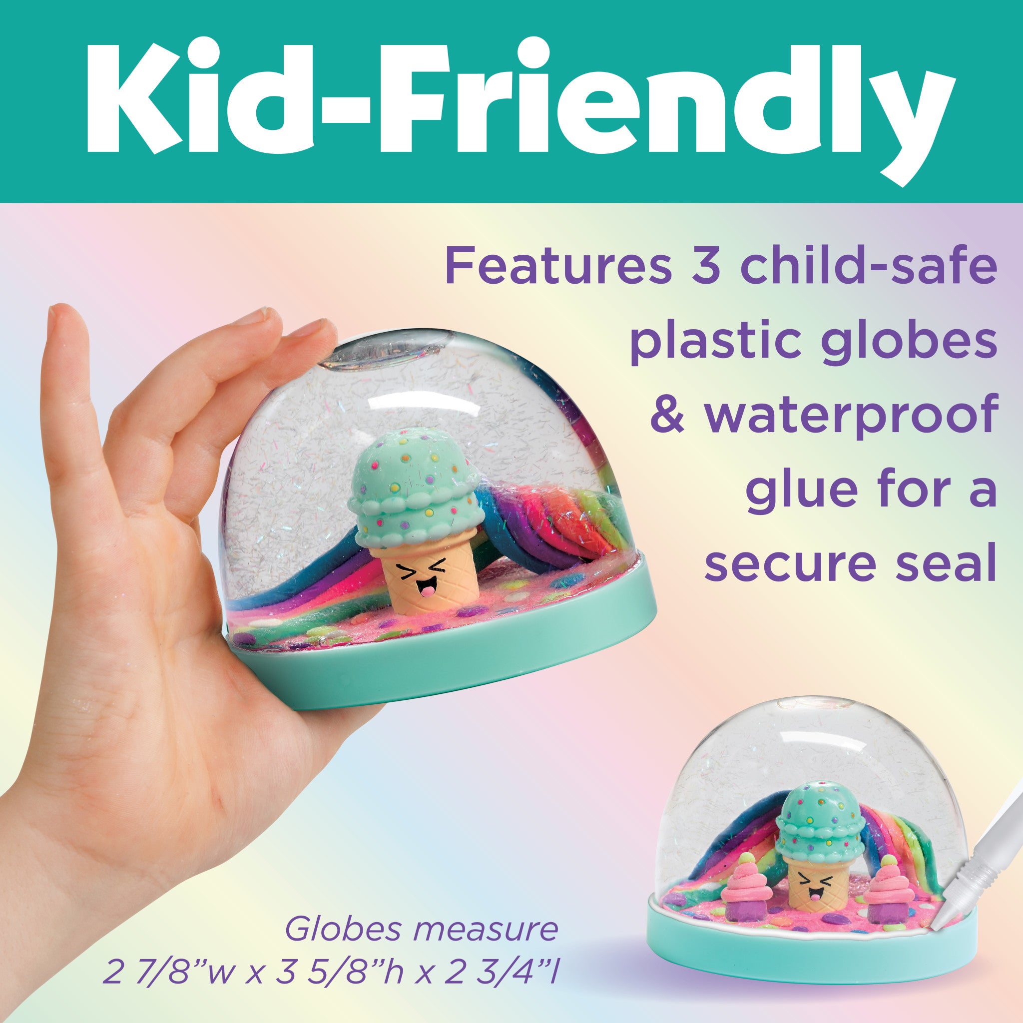 DIY Sweet Treats Water Globes Kit - Create Custom Snow Globes for Christmas, Birthdays & Home Decor #6257000 | Perfect for Holiday Gifts, Party Favors & Craft Projects