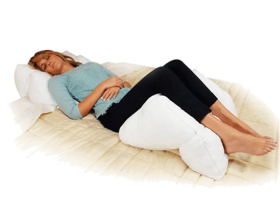 Bambillo Contour Flip Pillow - Ergonomic Memory Foam Neck Support for Side, Back & Stomach Sleepers - Perfect for Travel, Office & Home Use