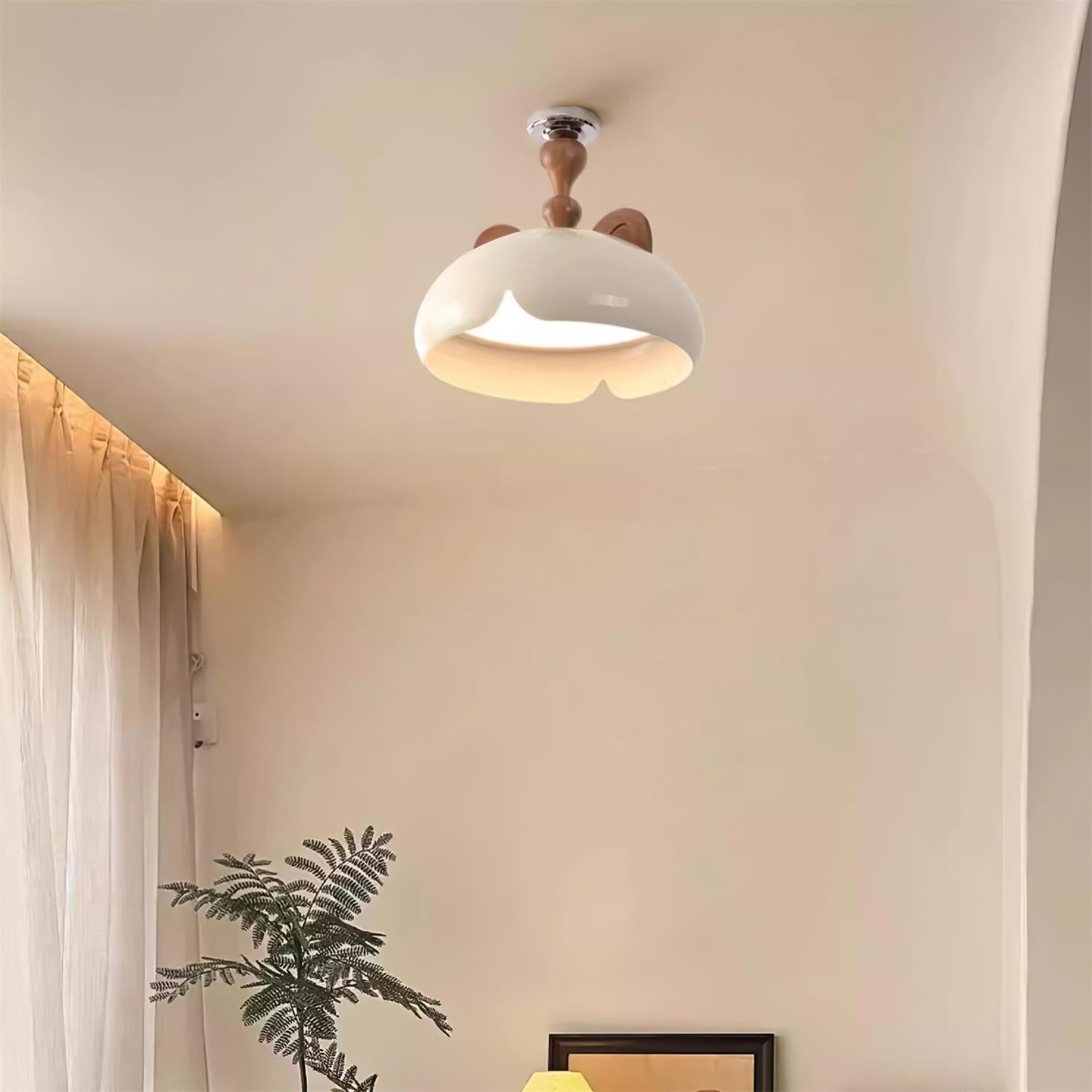 Vitality Cat Ceiling Light - Modern LED Cat-Themed Ceiling Fixture for Bedroom, Living Room & Nursery | Dimmable, Energy Saving, Easy Installation