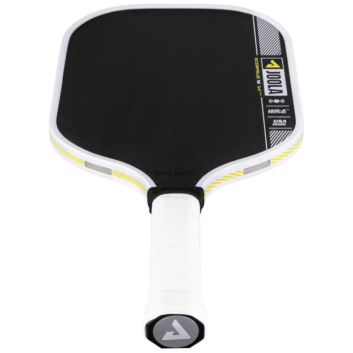 JOOLA Anna Bright Scorpeus Pro IV Table Tennis Paddle - Professional Ping Pong Racket with Premium Rubber for Spin & Control - Perfect for Tournaments, Club Play & Home Practice