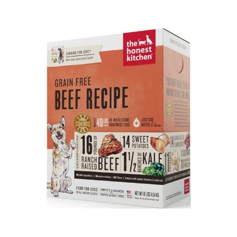 Grain-Free Dehydrated Beef Dog Food for Adult Dogs - High Protein, All-Natural Nutrition for Active & Senior Dogs - Perfect for Travel, Hiking & Outdoor Adventures