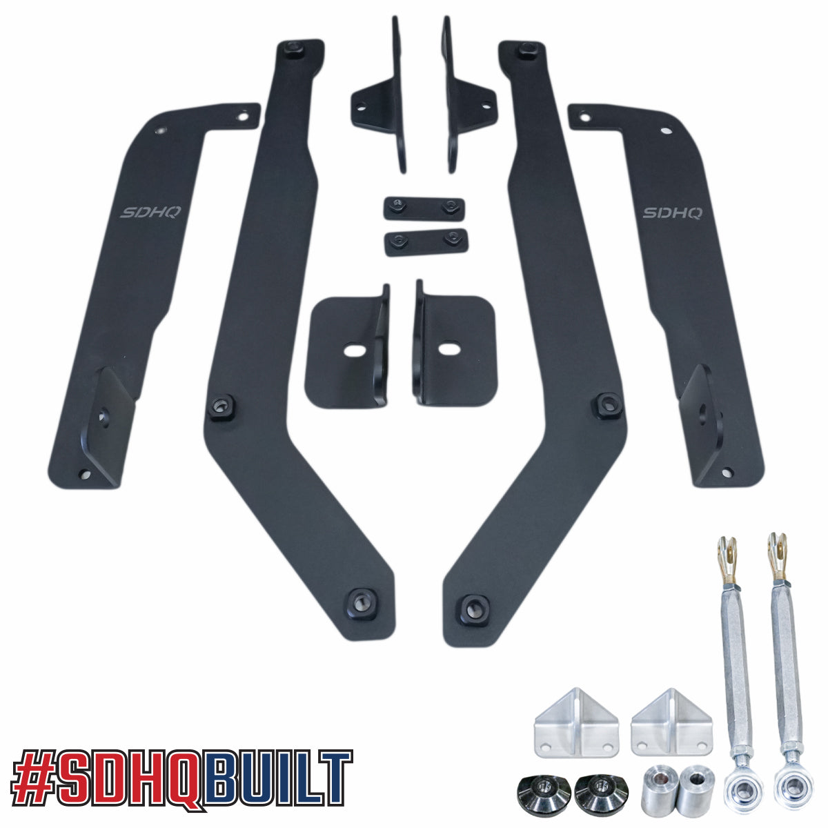 SDHQ Built Hidden Bedside Support System for 2021-2024 Ram 1500 TRX | Heavy-Duty Off-Road Truck Bed Reinforcement | Perfect for Overlanding & Towing
