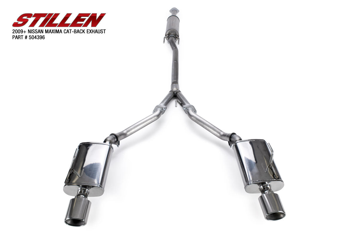 2009-2015 Nissan Maxima Performance Cat-Back Exhaust System 504396 - High Flow Stainless Steel for Enhanced Sound & Power - Perfect for Street Racing & Car Enthusiasts
