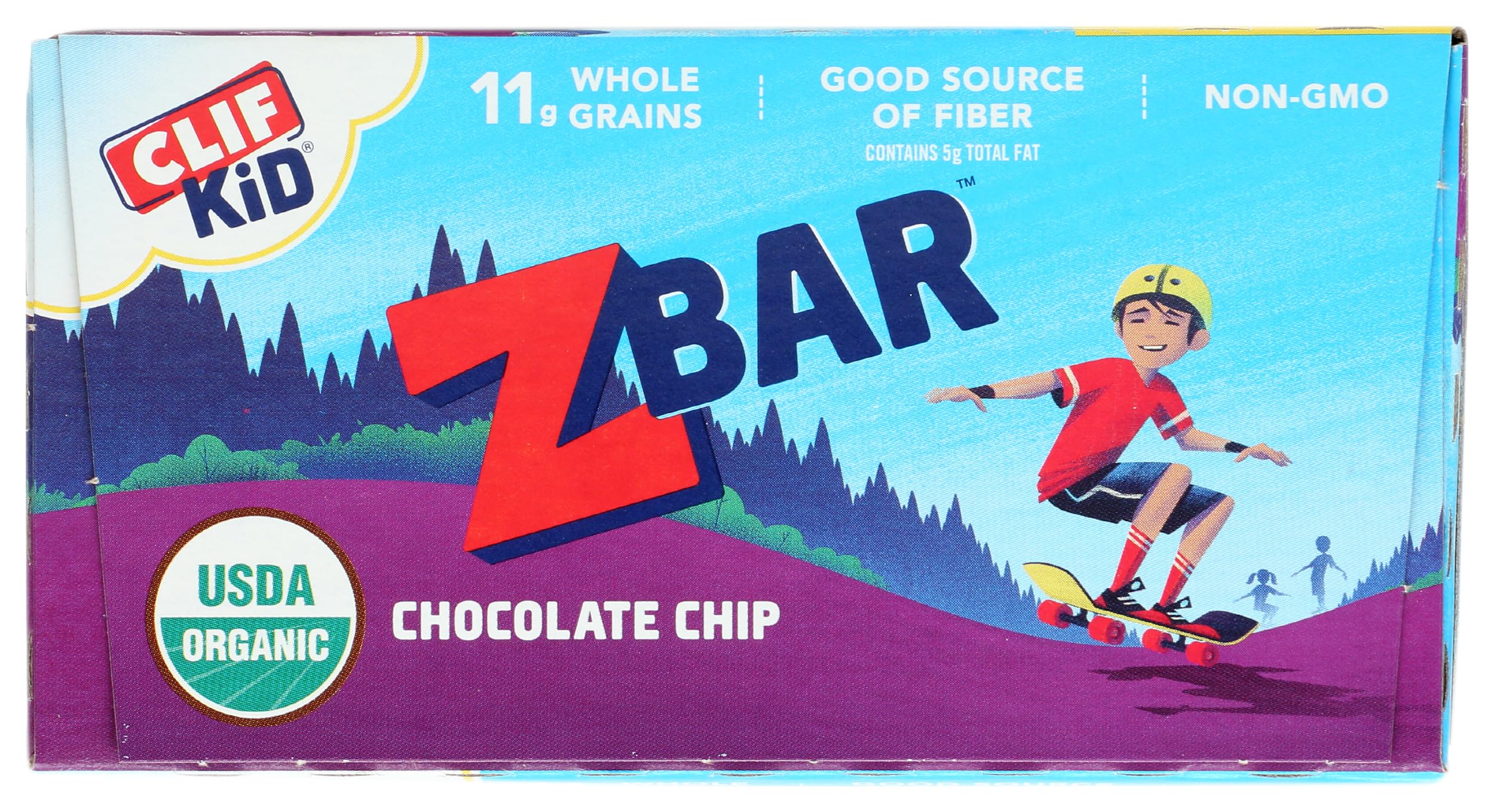 Clif Bar Z Chocolate Chip Organic Energy Bars - 12 Count (15.24 oz) | Gluten-Free Snacks for Hiking, Camping & Workouts | Healthy On-the-Go Nutrition