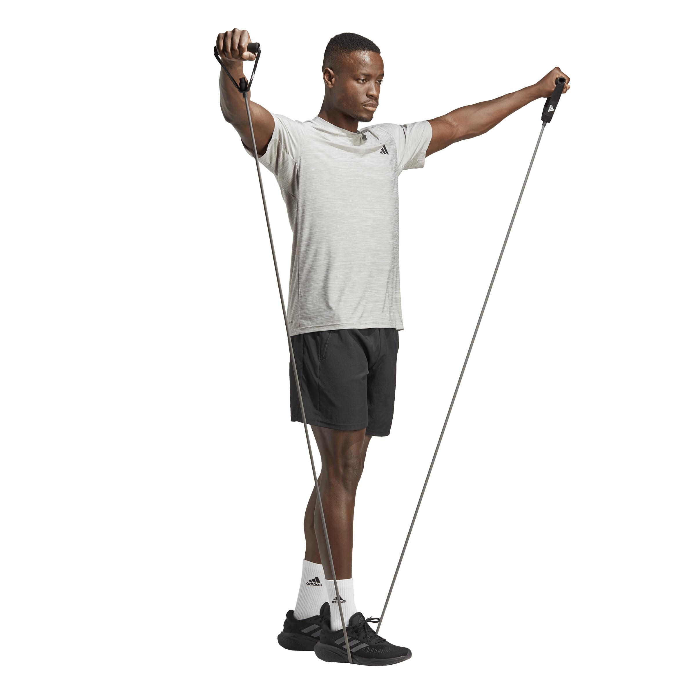 adidas Men's Essentials Stretch Training T-Shirt - Breathable Workout Tee for Gym, Running & Casual Wear | Moisture-Wicking Activewear Top for Fitness & Everyday Use