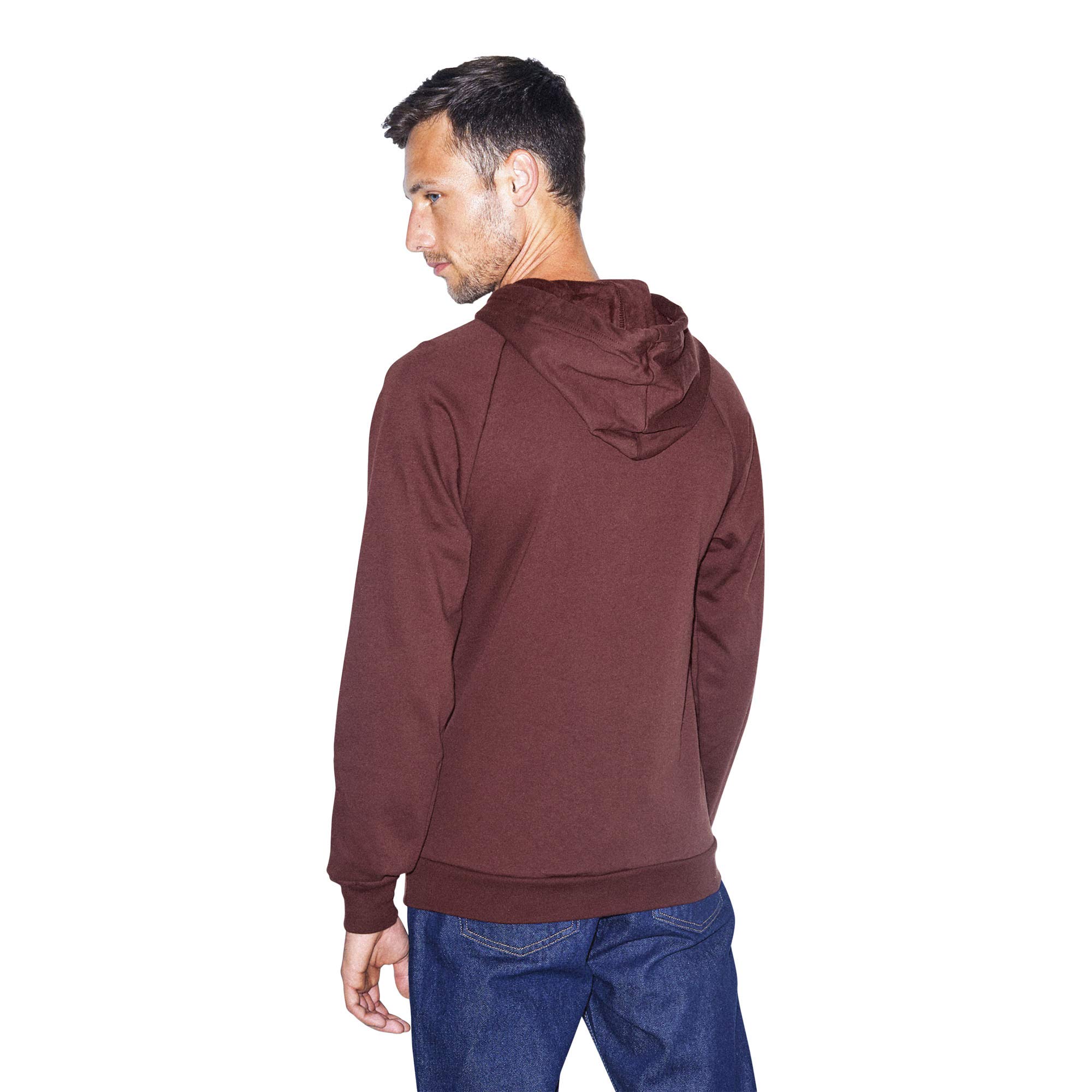 American Apparel Men's California Fleece Long Sleeve Pullover Hoodie - Soft & Warm Winter Casual Wear for Men | Perfect for Outdoor Activities, Gym & Lounge