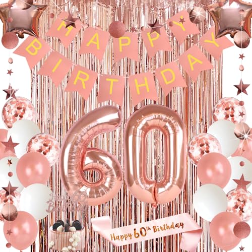 60th Rose Gold