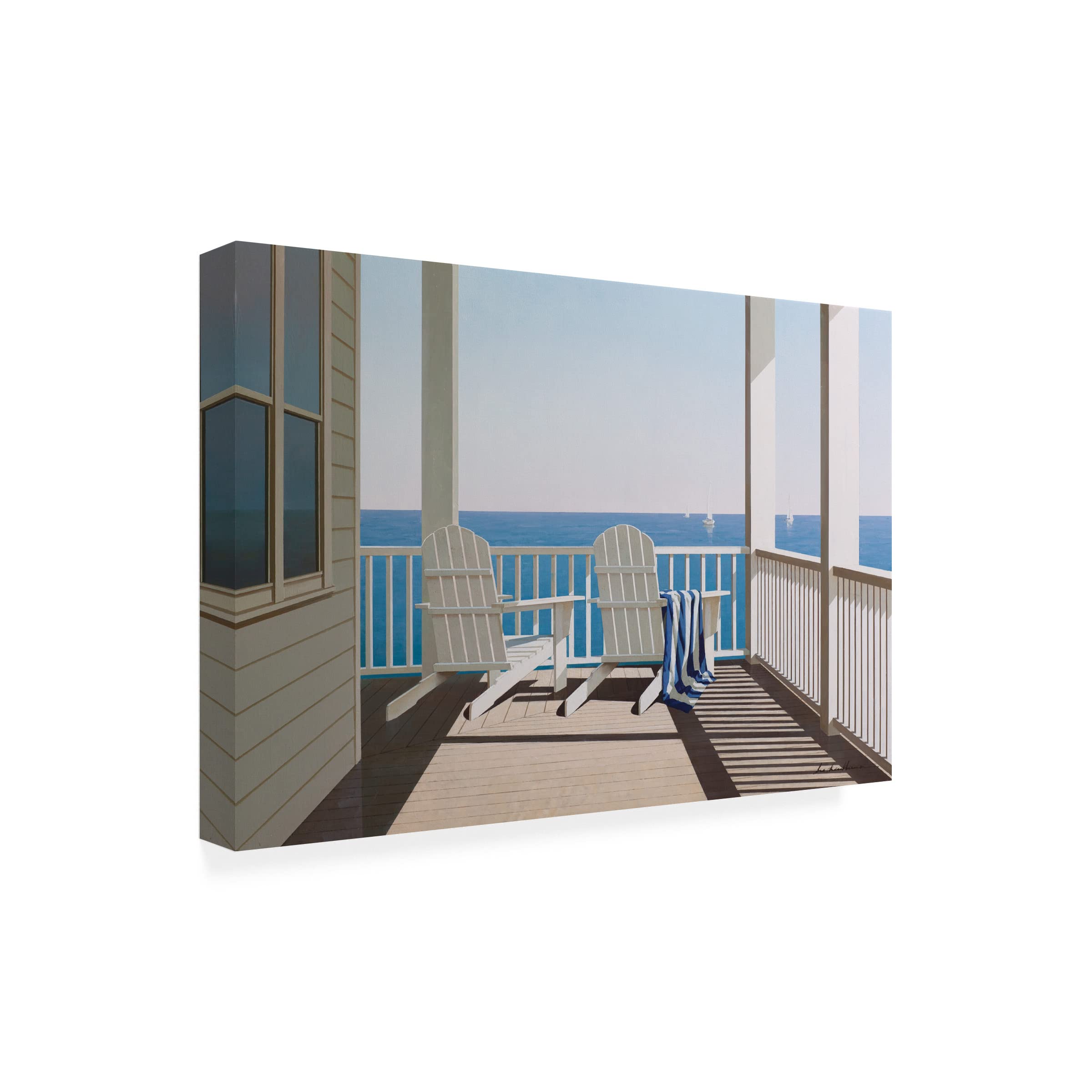 Trademark Fine Art 'Lazy Summer Days' Canvas Wall Art by Zhen Huan Lu - Perfect for Living Room, Bedroom & Office Decor