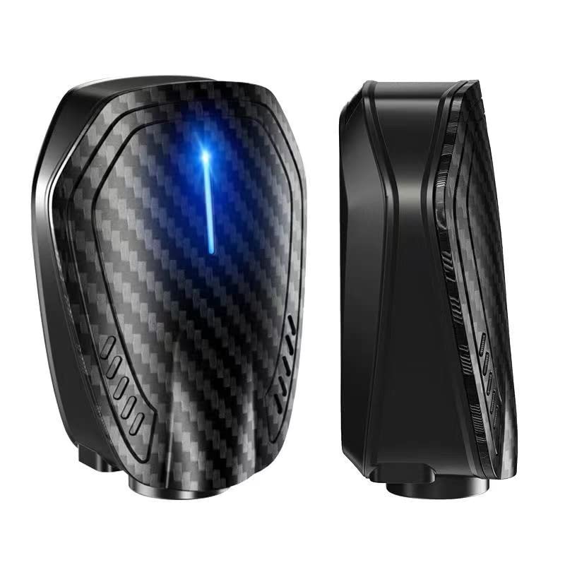 Rechargeable Wireless Carbon Fiber Car Door Projector Lights (2PCS) - Custom Logo Welcome Lights for Nighttime Safety & Style | Perfect for Cars, SUVs, Trucks