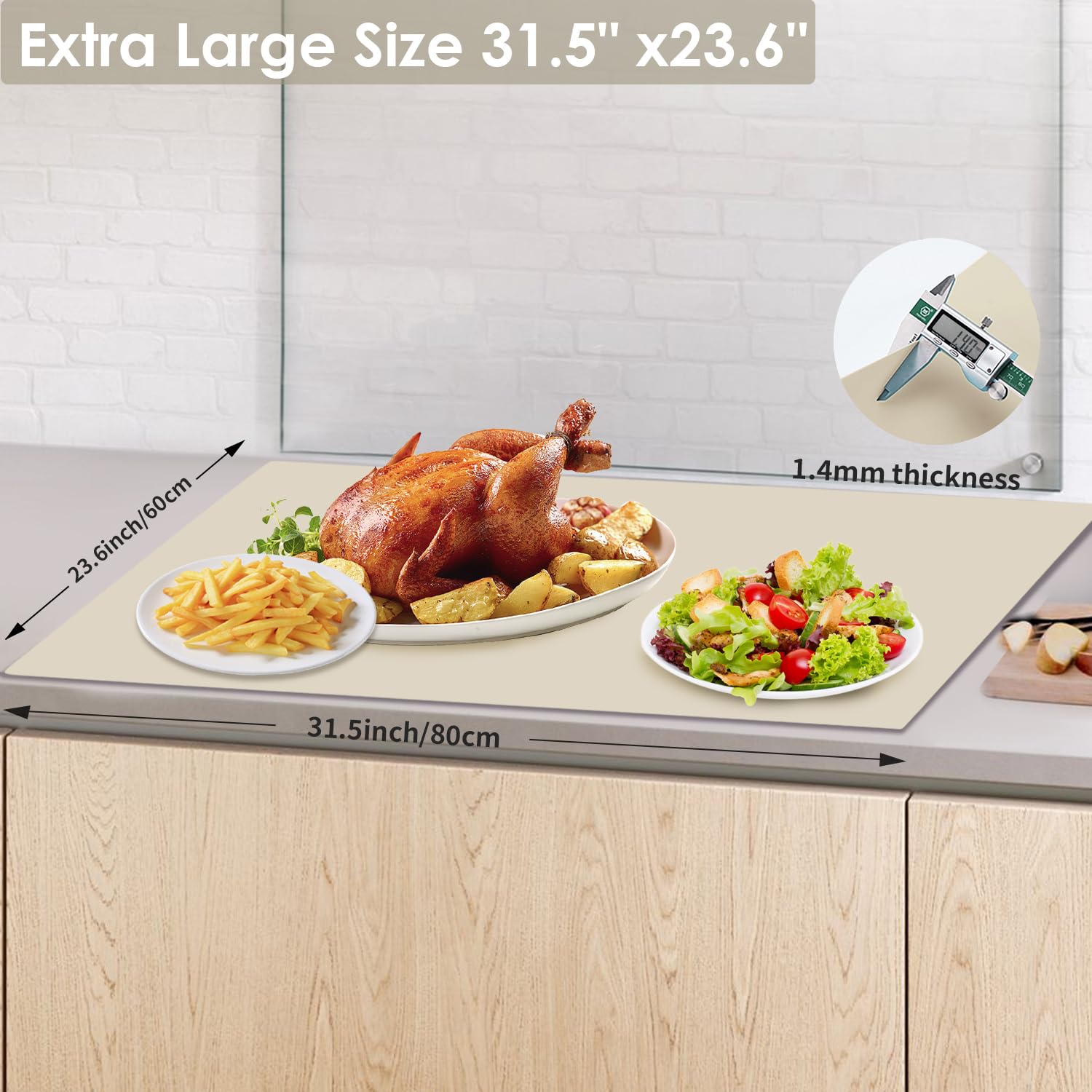 Extra Large Silicone Placemat 31.5