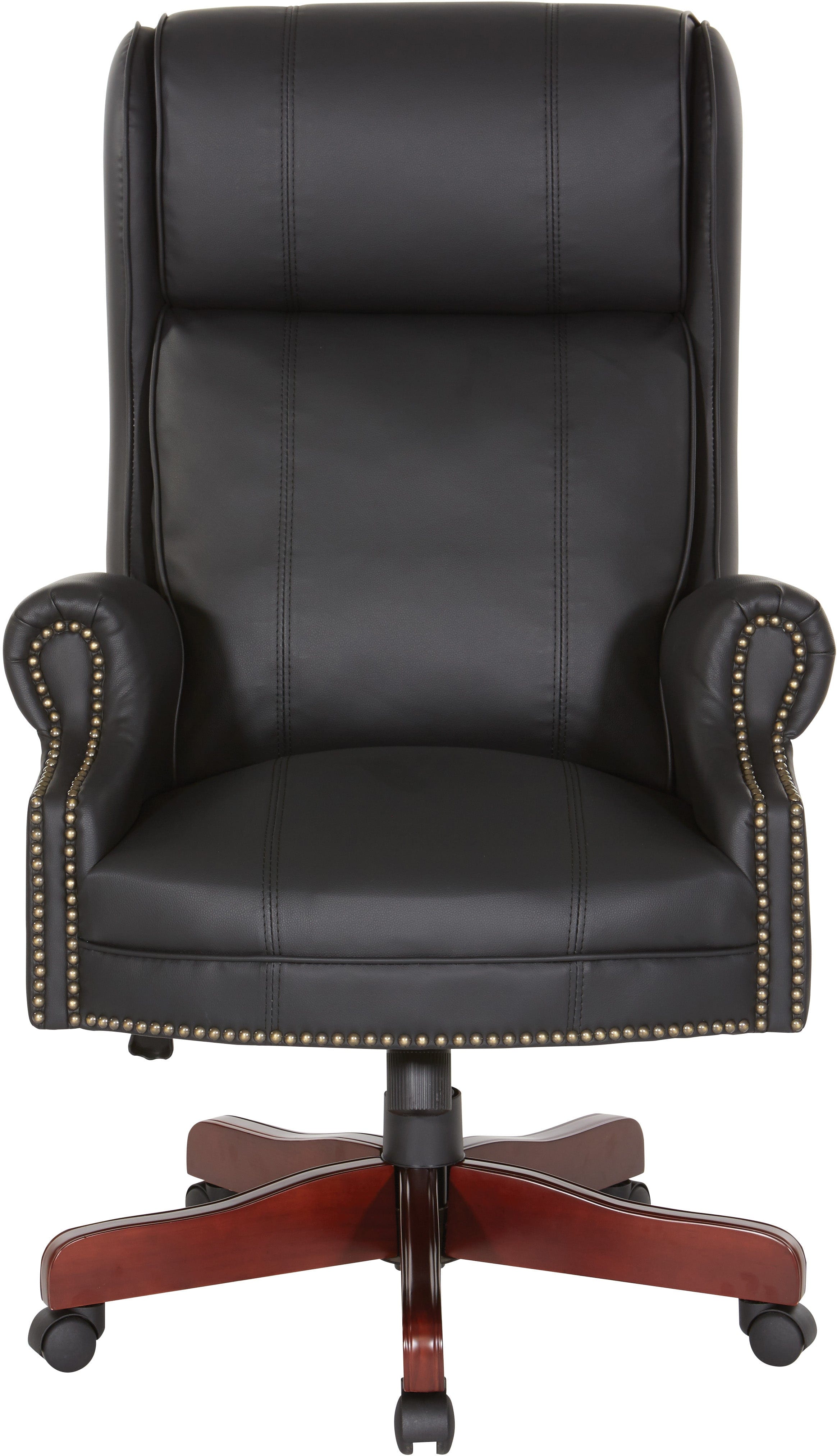 Office Star Traditional Executive High Back Chair [TEX280] - Ergonomic Office Chair for Home & Business, Comfortable Desk Chair with Adjustable Height & Lumbar Support, Perfect for Long Work Hours & Conference Rooms