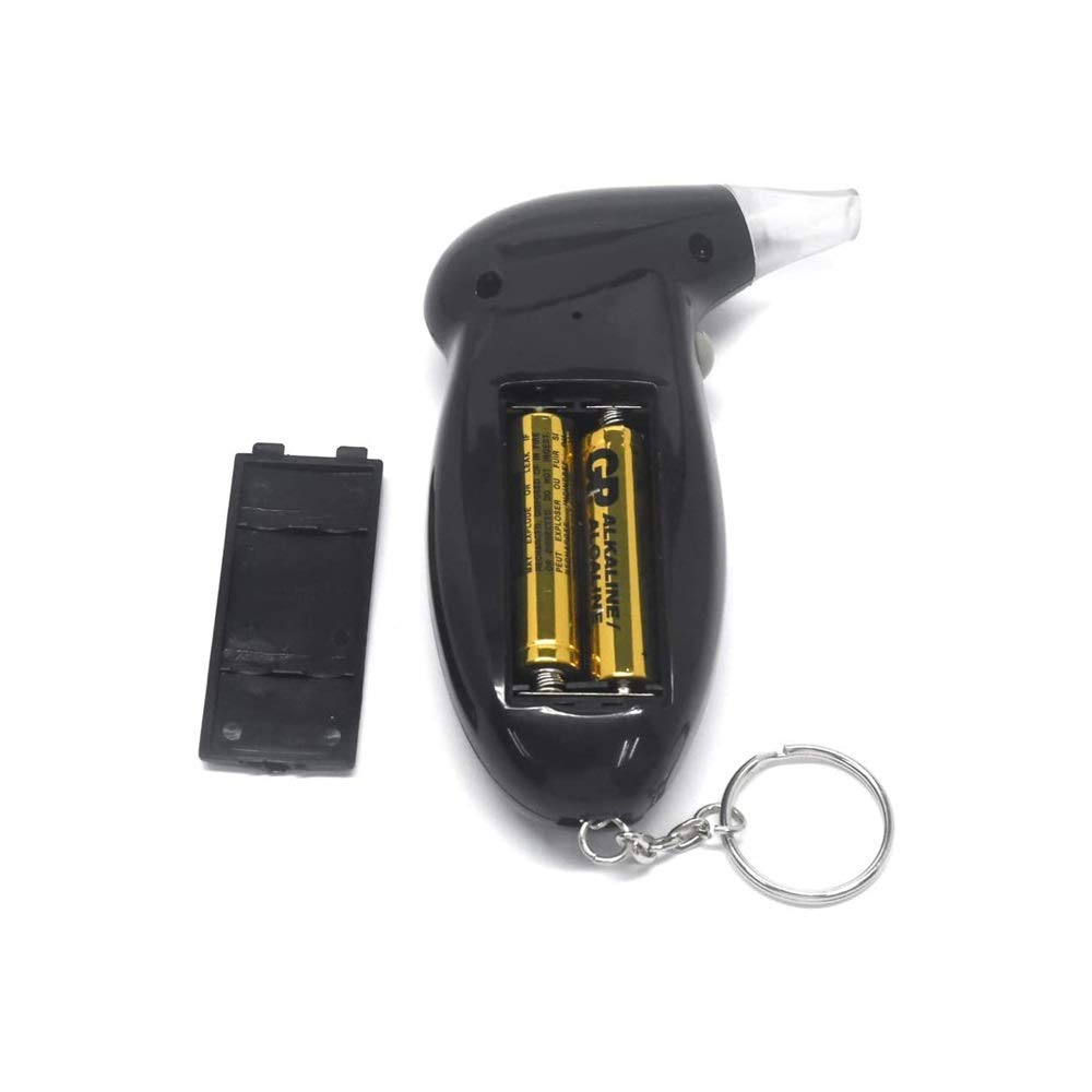 Professional Portable Breathalyzer - Digital Alcohol Tester with LCD Display for Drivers, Personal & Home Use | Accurate BAC Detection for Safe Driving & Responsible Drinking